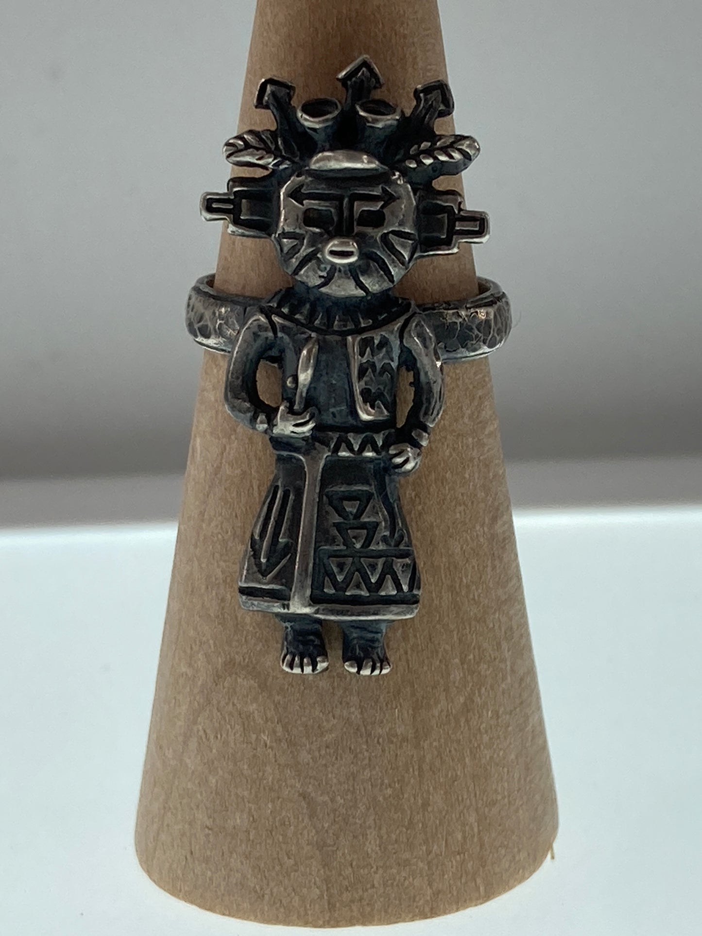Native American Kachina Doll Ring