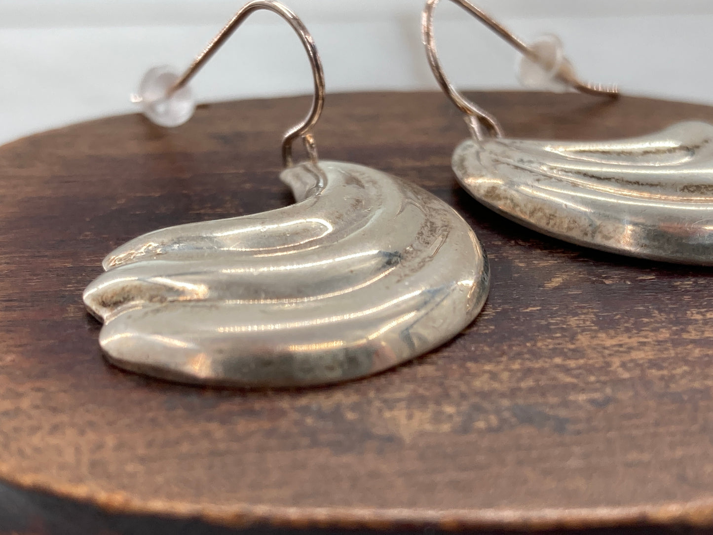 Sterling Silver Cloud Earrings