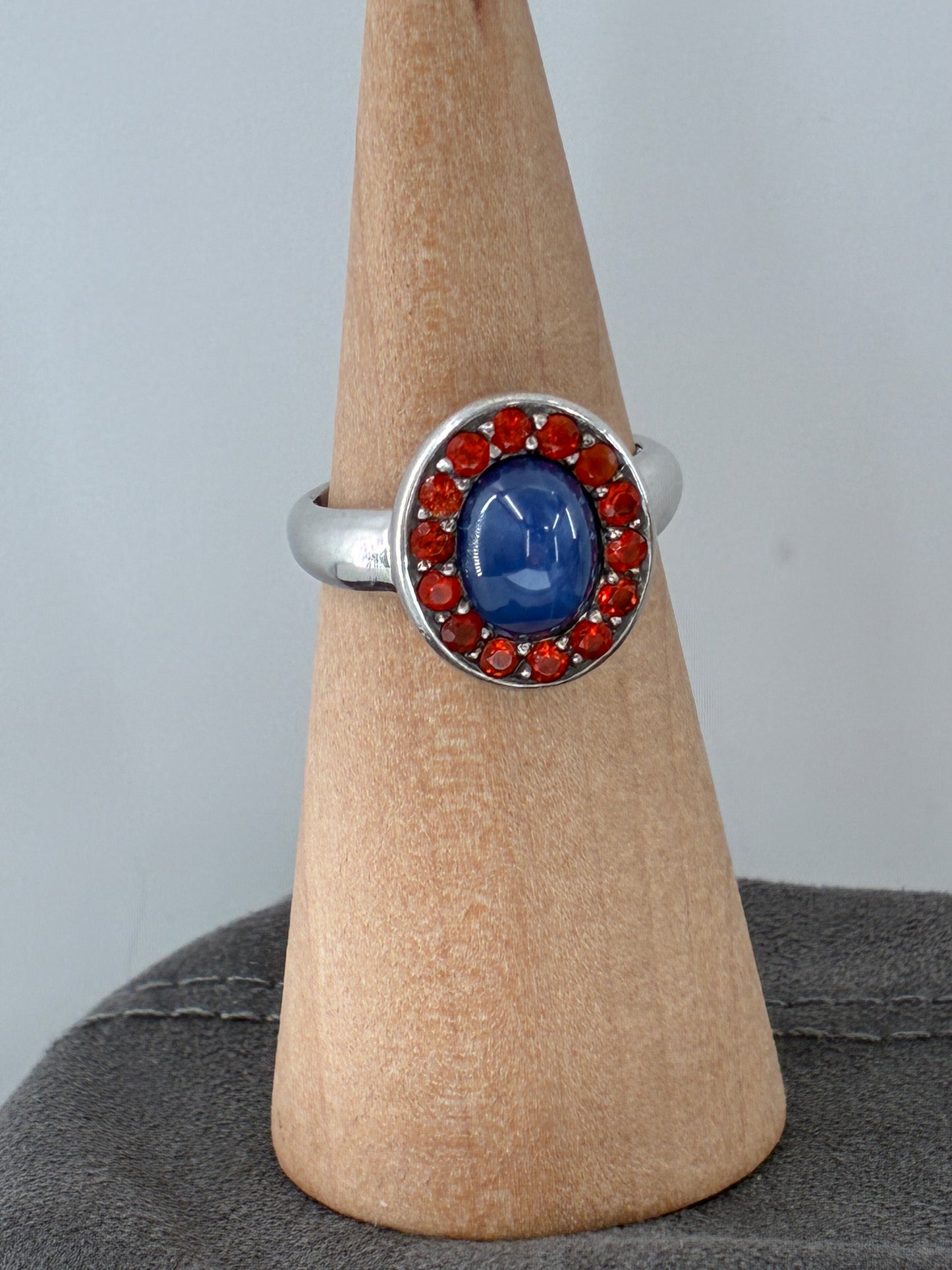 Garnet Sapphire Ring