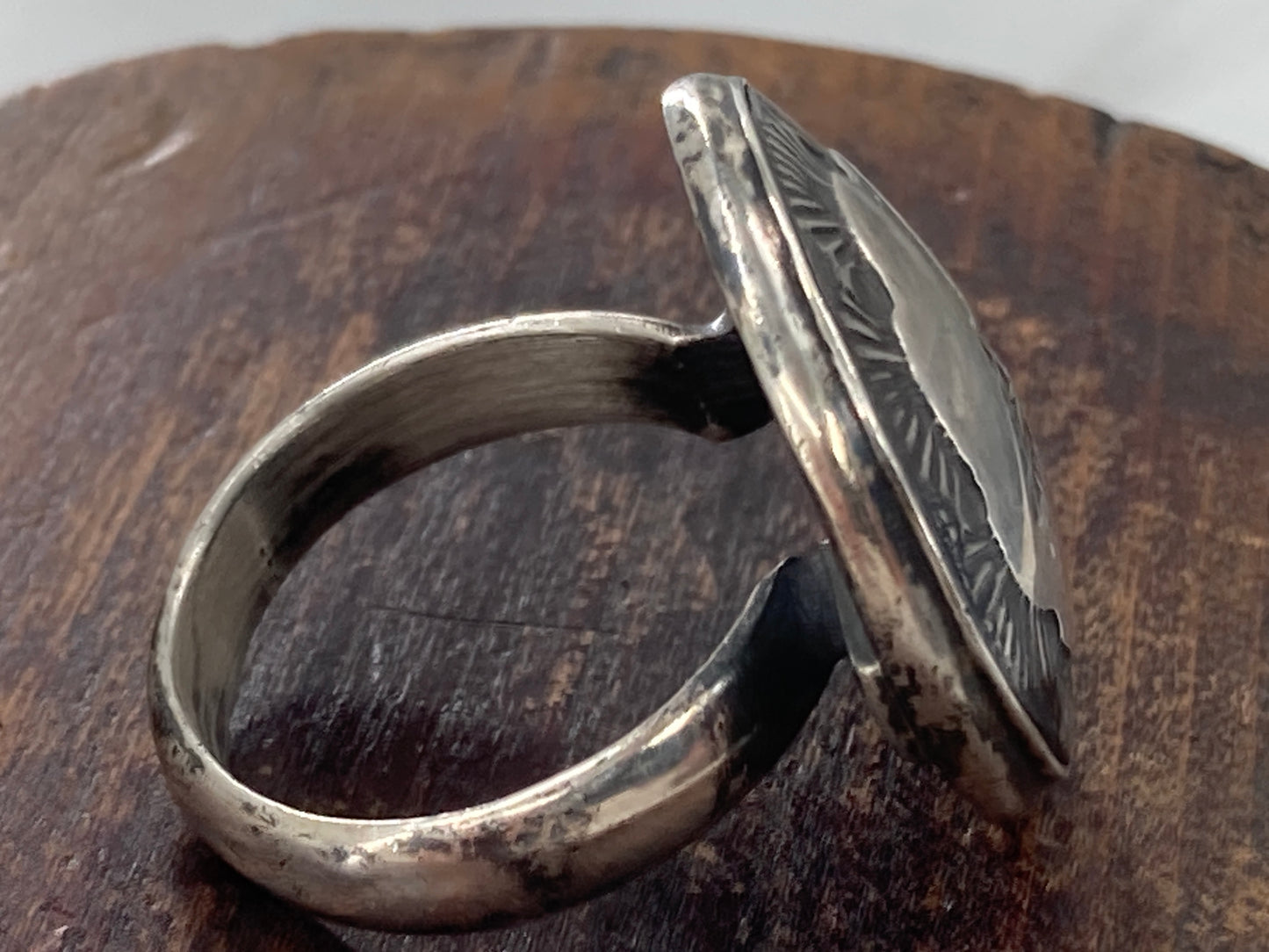 Southwest Button Ring