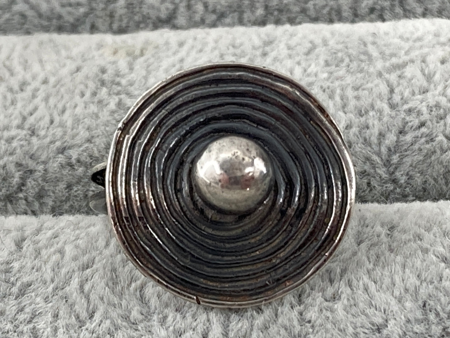 Modernist Sterling Ring