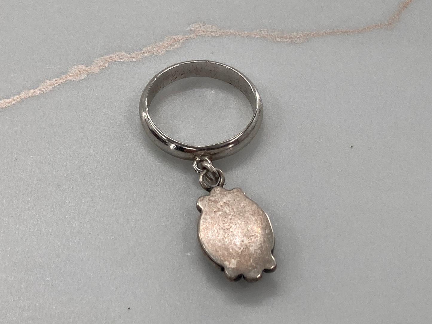 Turquoise Dust Charm Ring