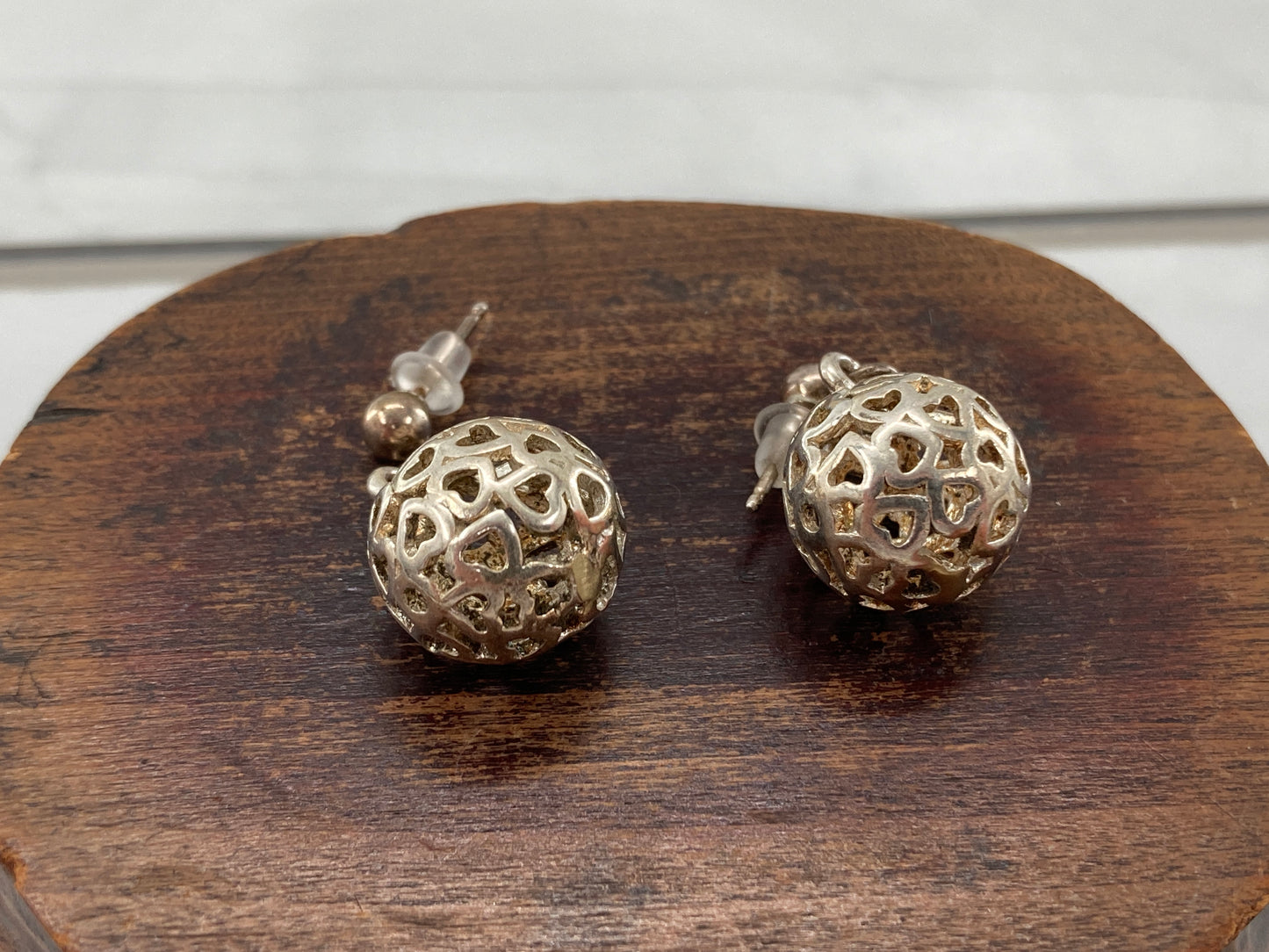 Cage of Love Post Earrings