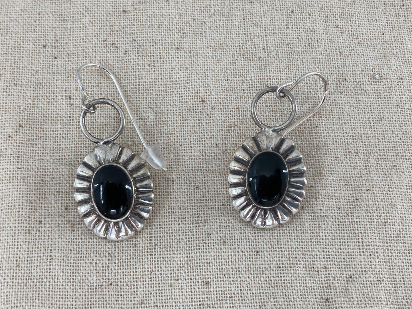 Black Sun Fated Earrings