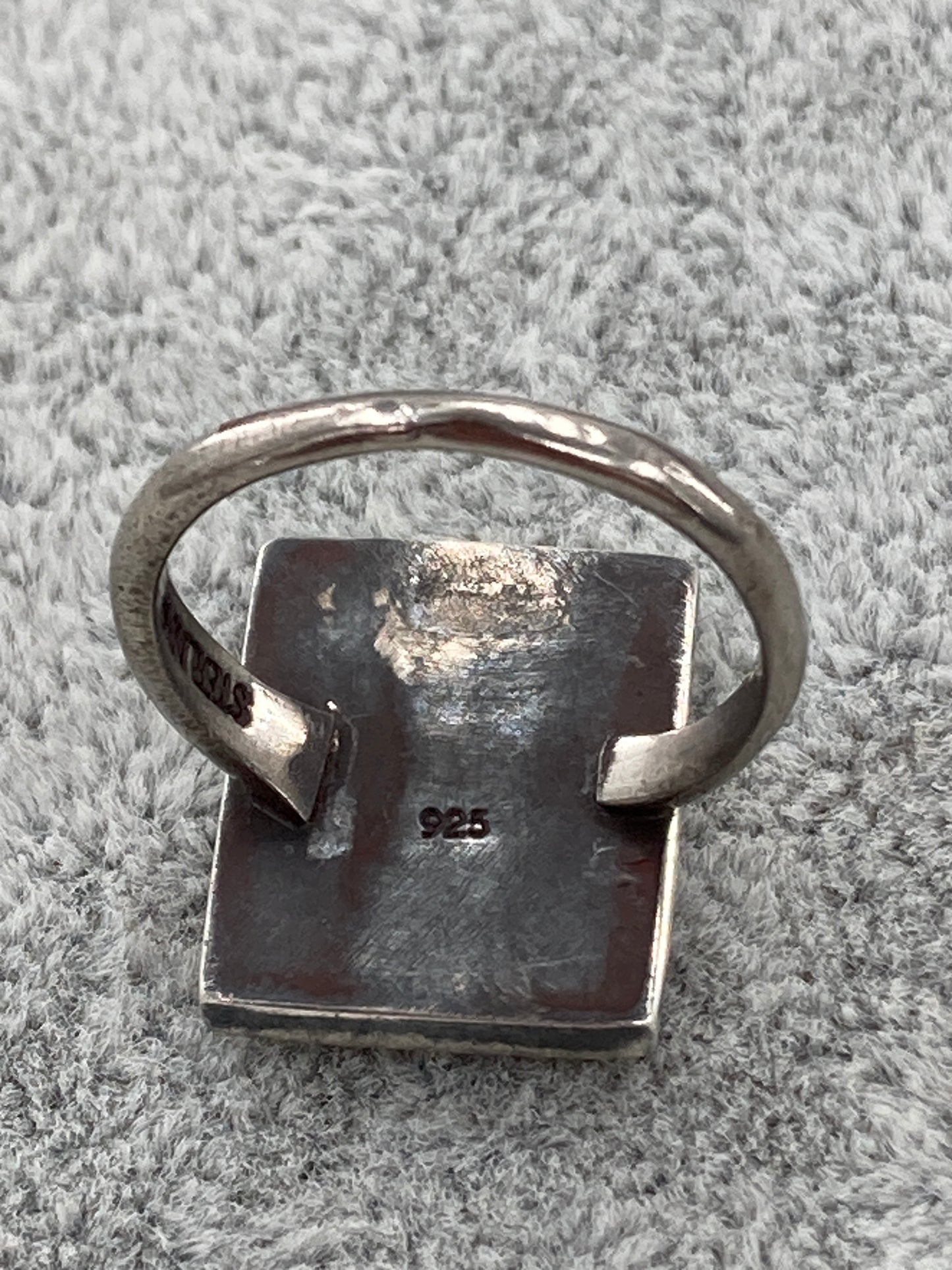 Sterling Silver Leaf Design Ring #1