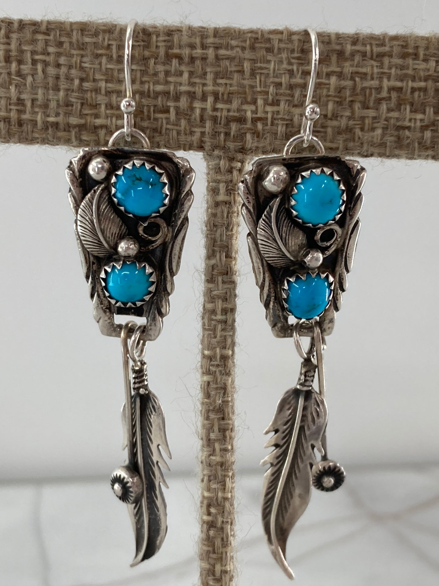 Kingman Turquoise Tab-to-Fab Earrings