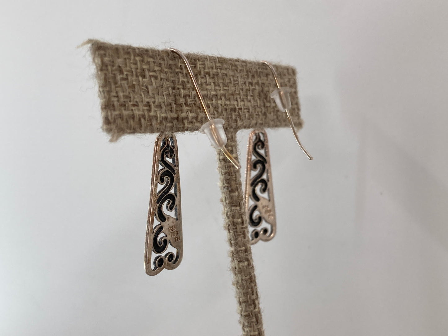 Sterling Silver Wave Earrings