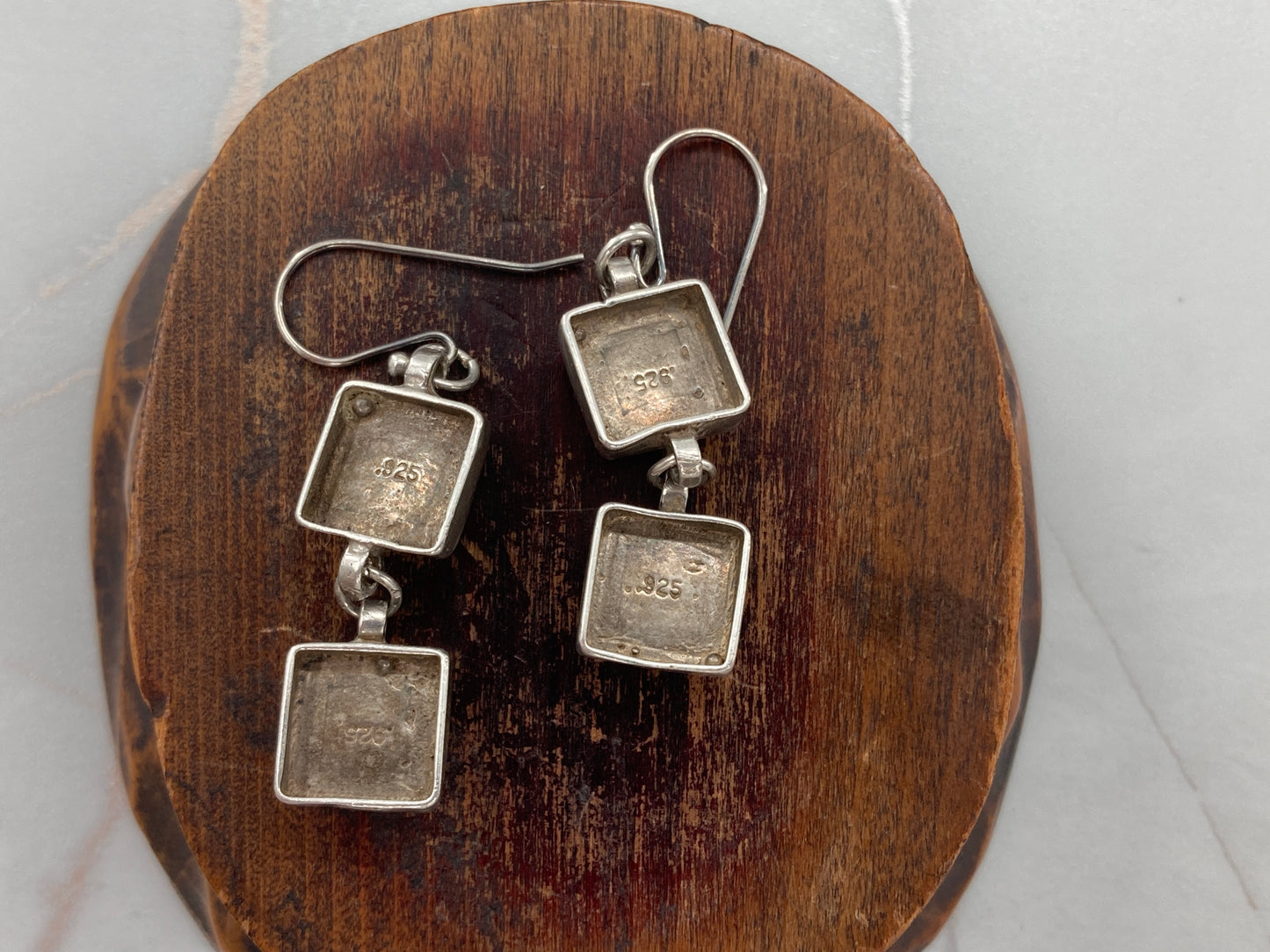 Square Opalite Earrings #1
