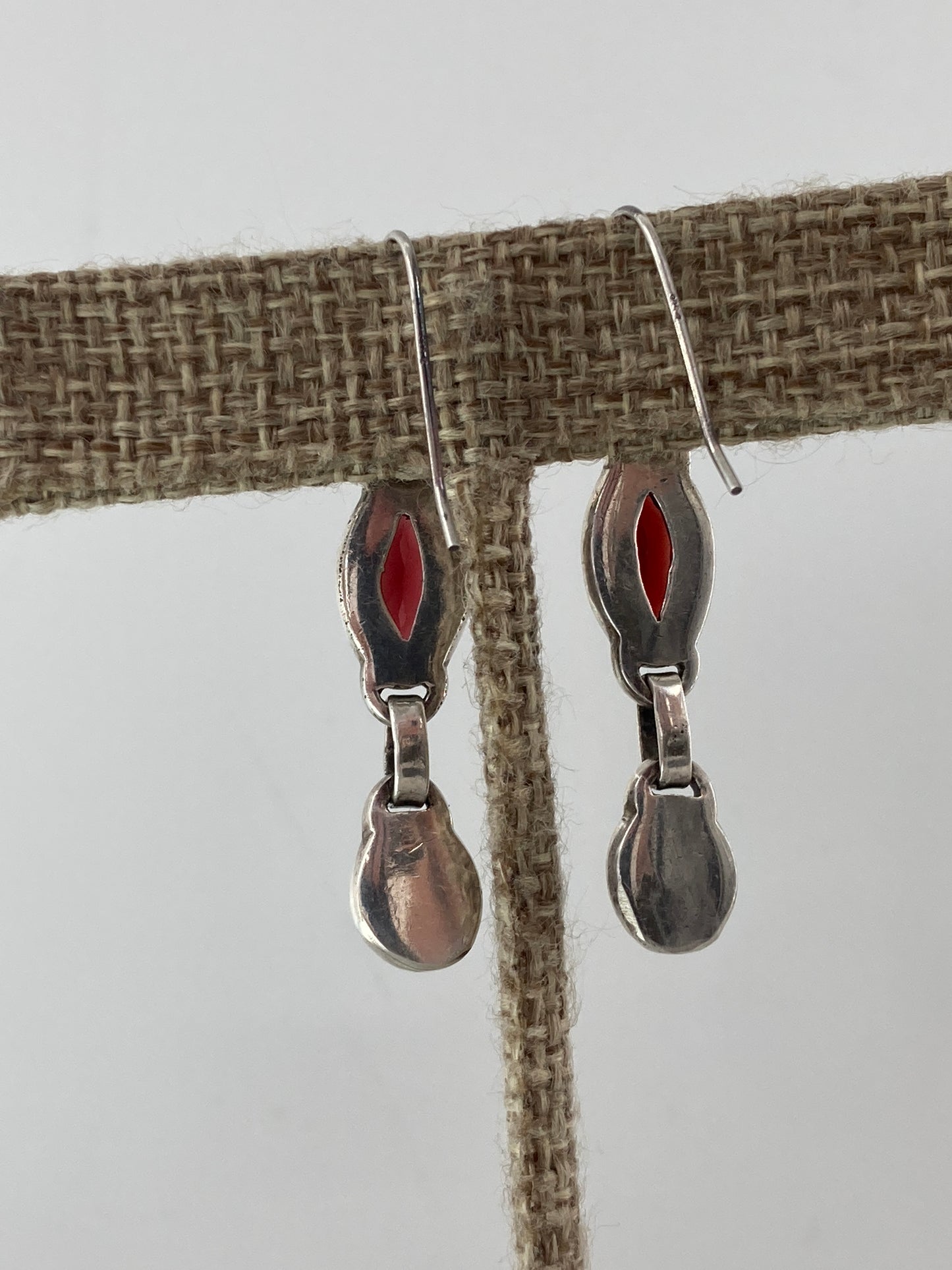 Garnet and Amethyst Earrings #2