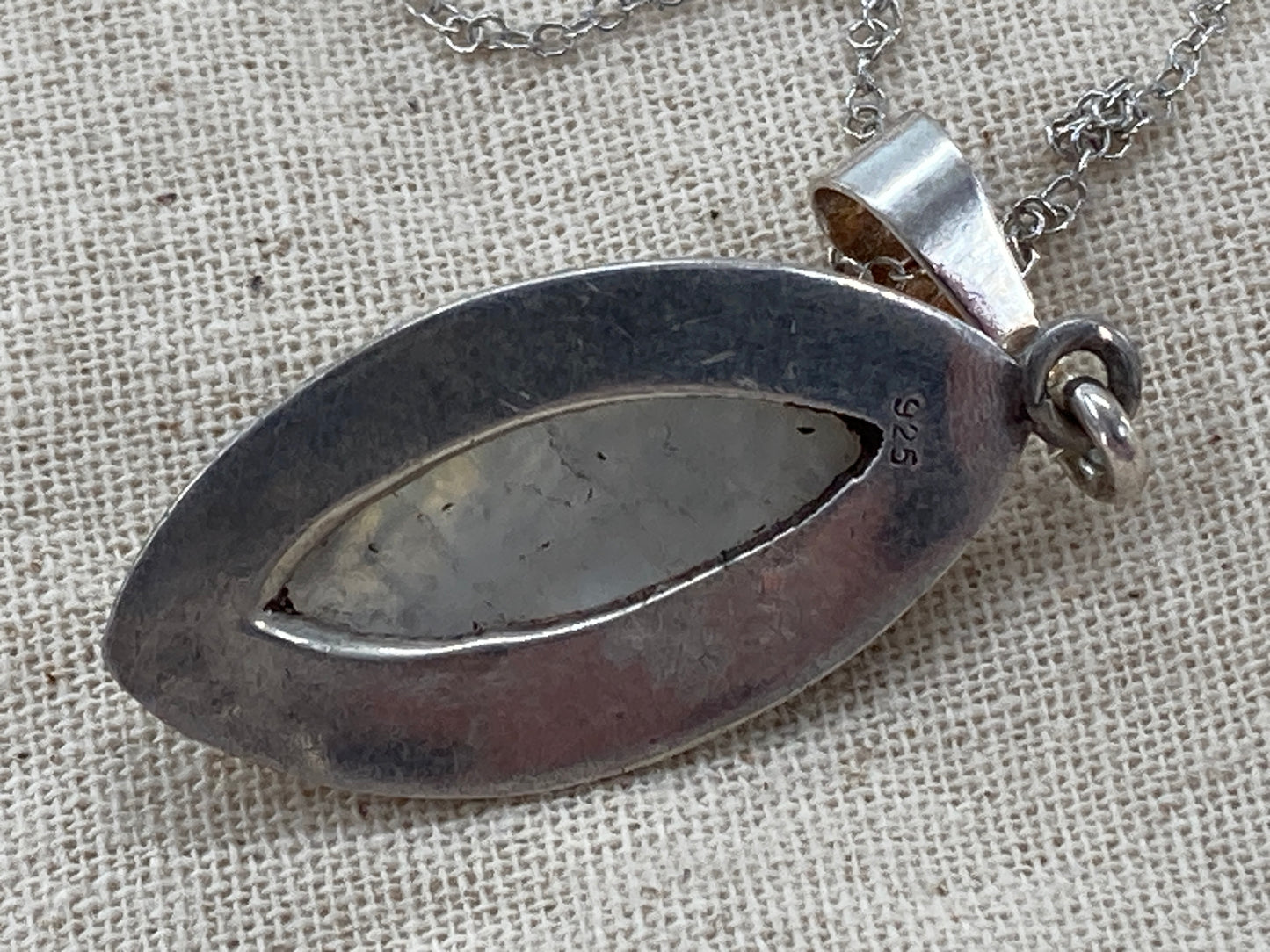 Over The Rainbow Moonstone Necklace