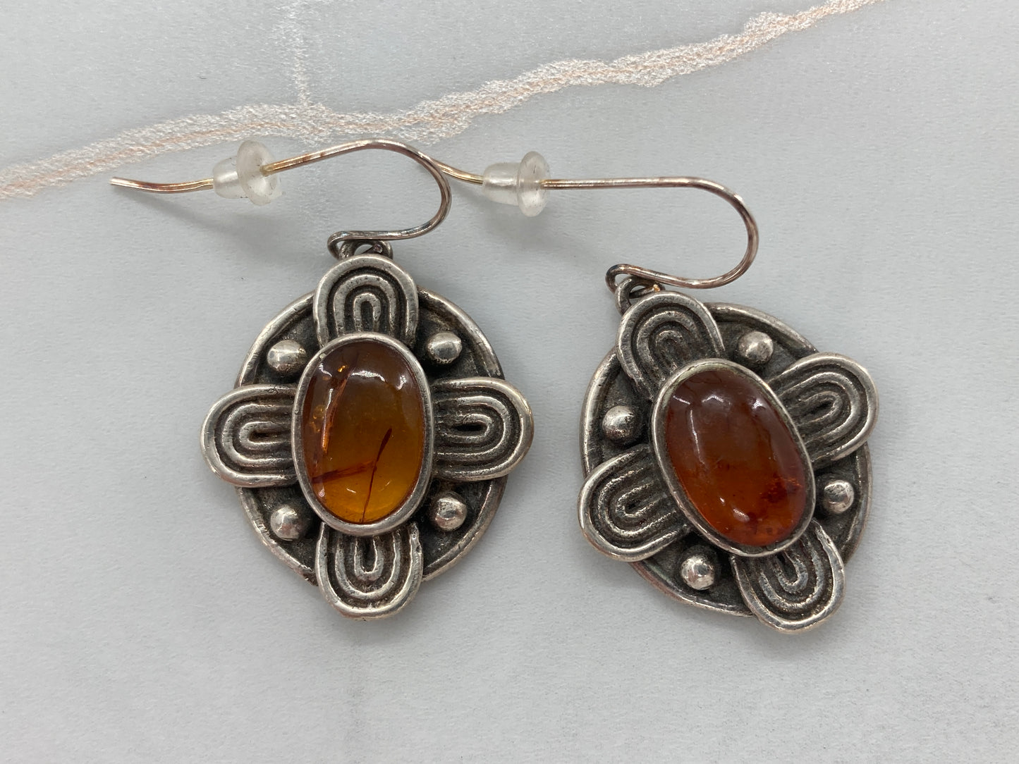 Baltic Amber Earrings #1