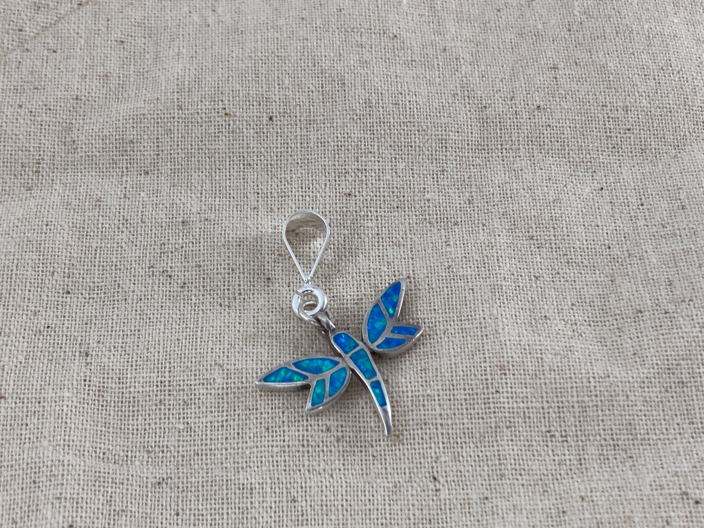 Opalite Dragonfly Pendant