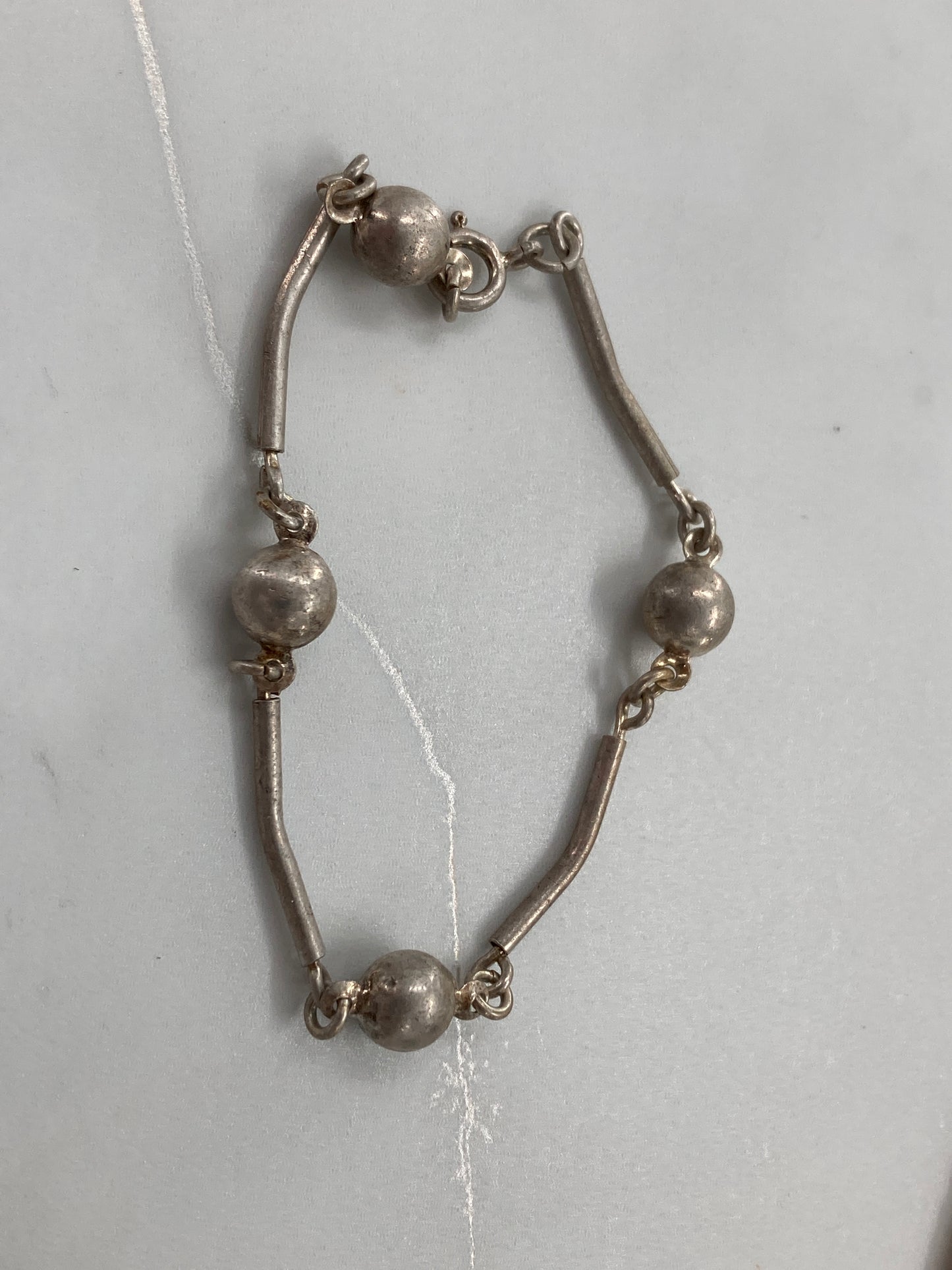 Balls of Sterling Bracelet