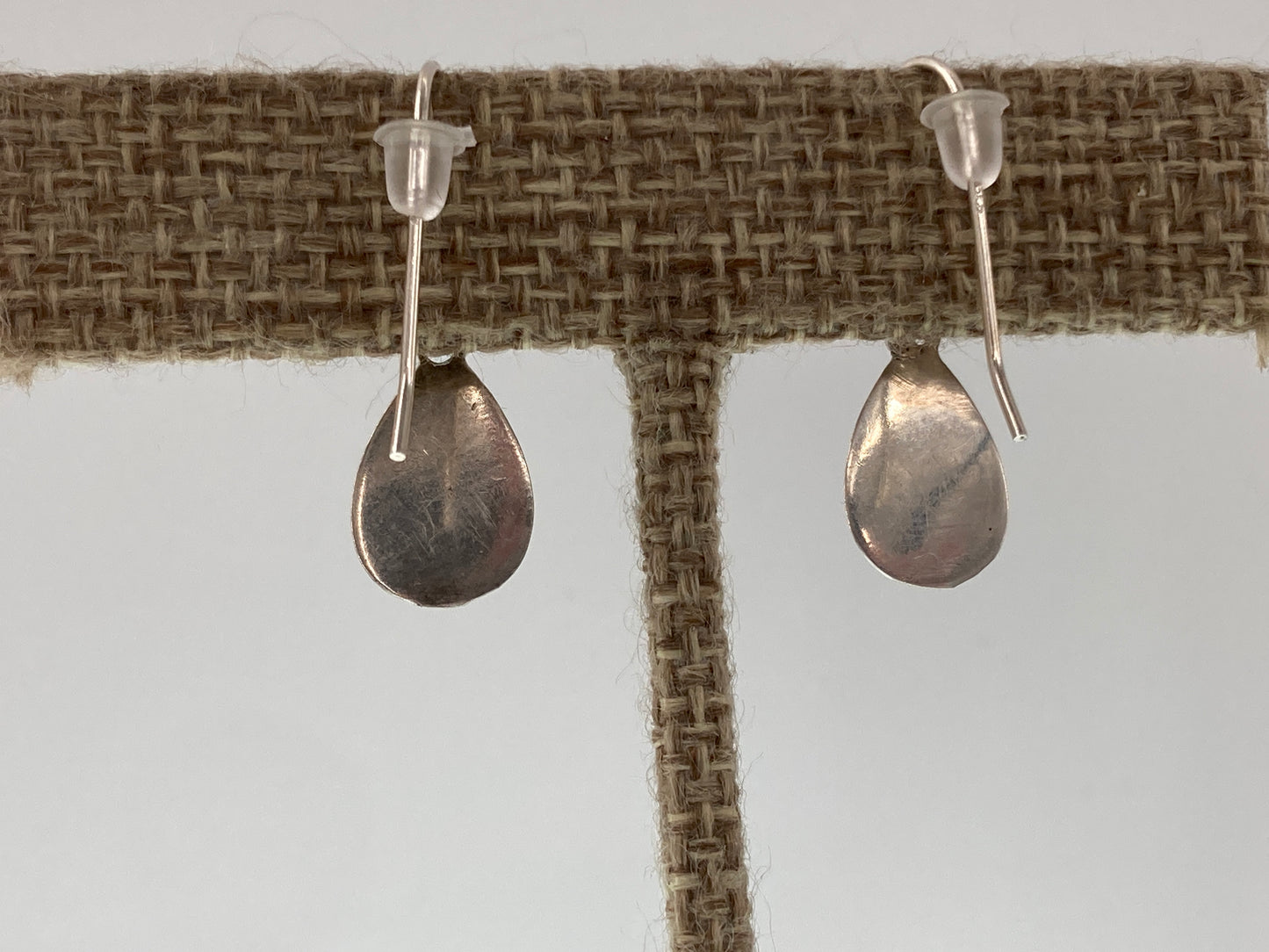 Amber Larimar Earrings #2