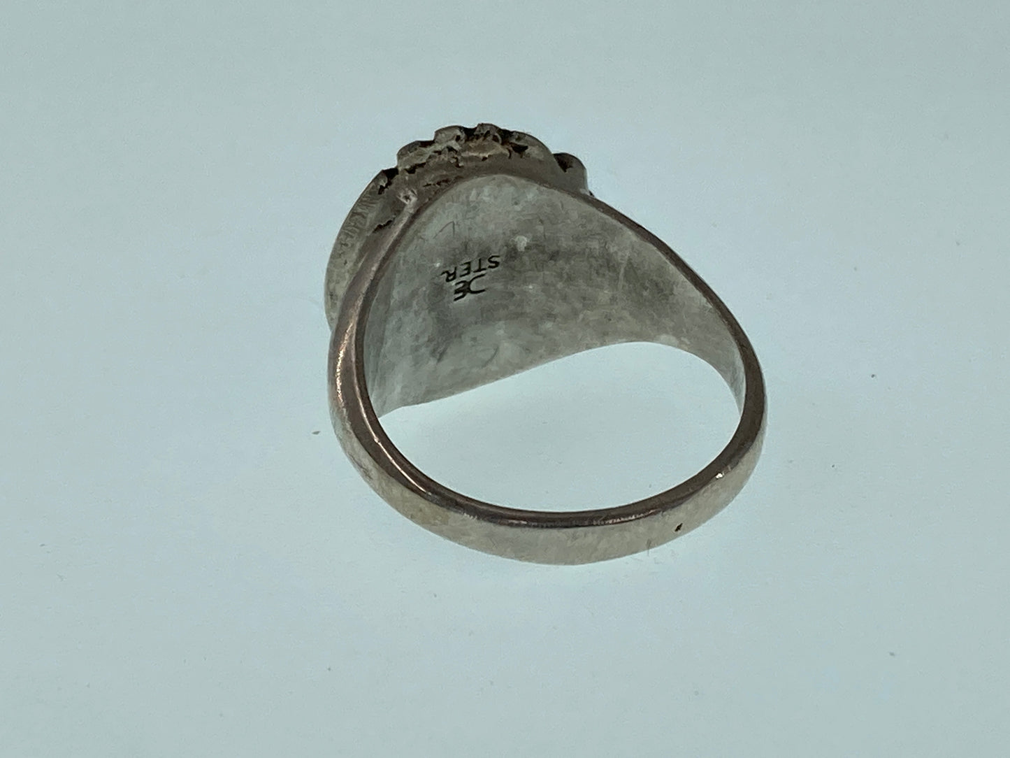 Native Design Hematite Ring