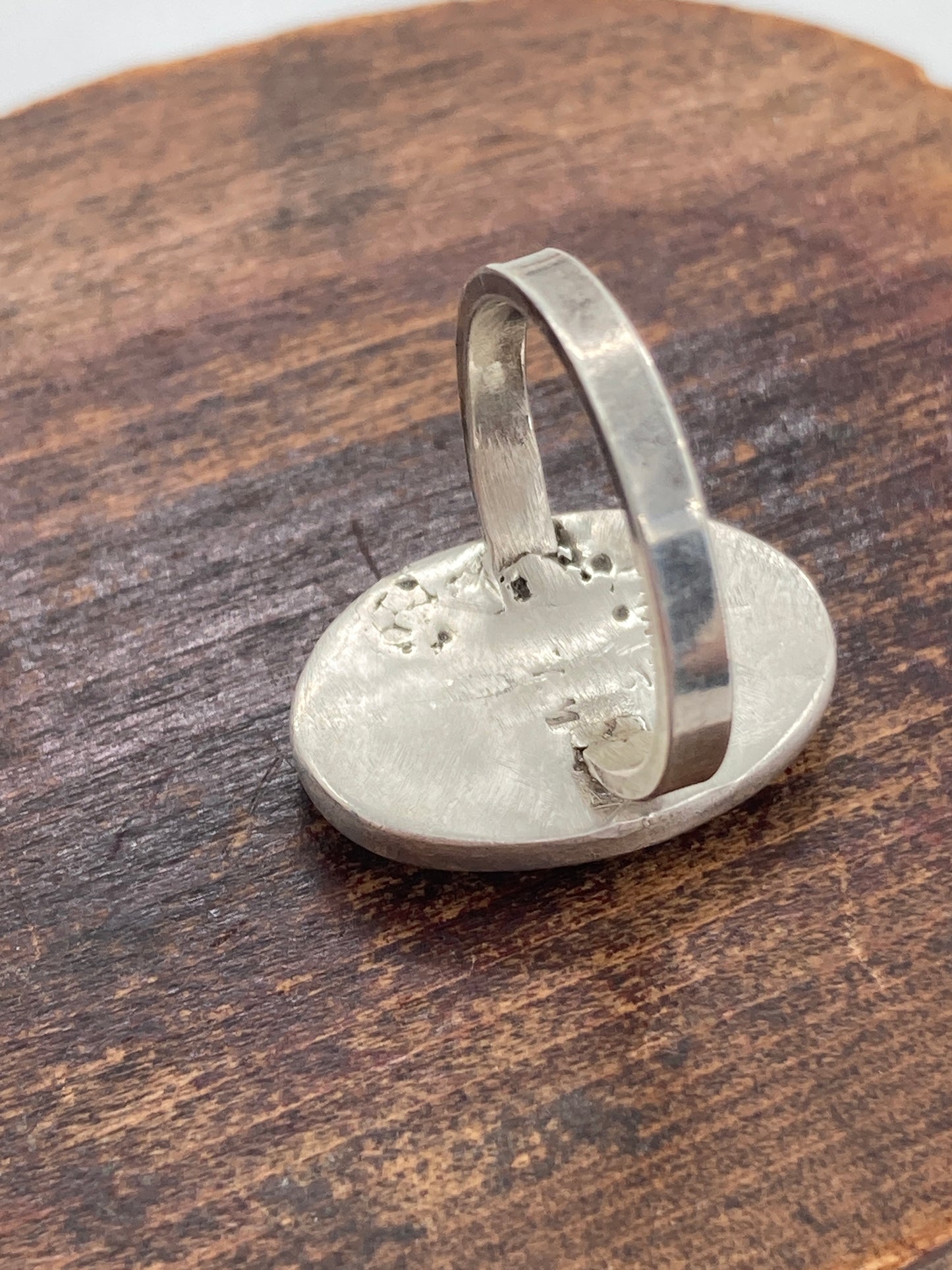 Botswana Agate in Sterling Silver Ring