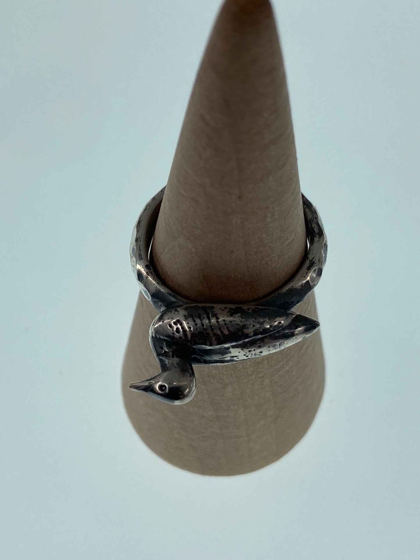 Loon Sterling Silver Ring