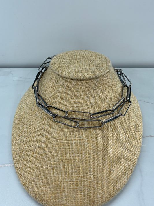 Rescued Sterling Silver Paper Clip Link Chains