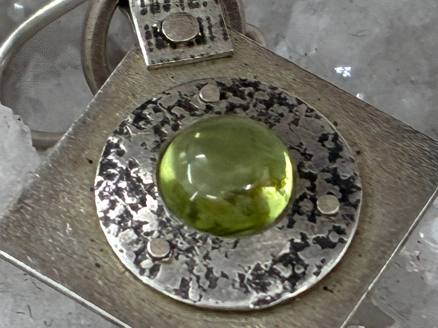 Peridot in Sterling Silver Rescue Only Earrings