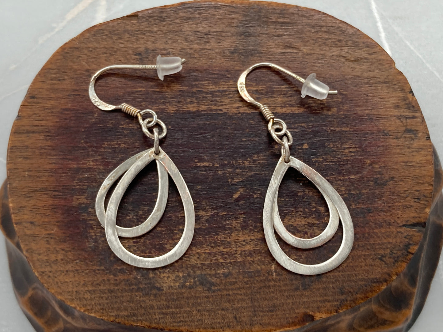 Sterling Tears Earrings