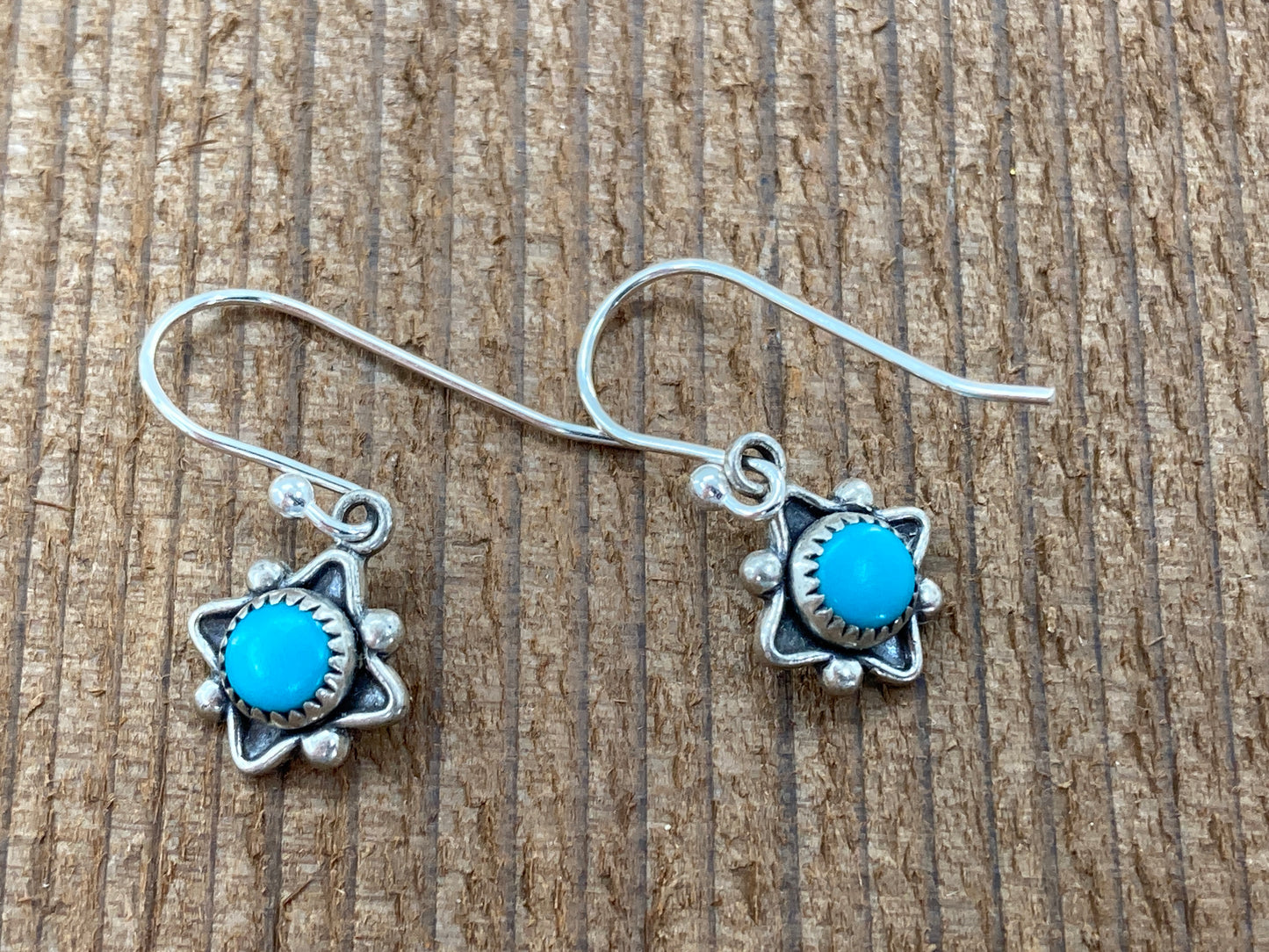 Turquoise North Star Earrings