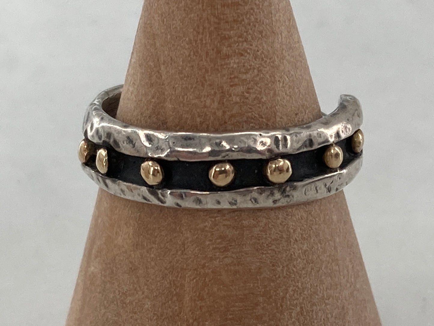 14K Gold "Pebbles in the Stream" Ring