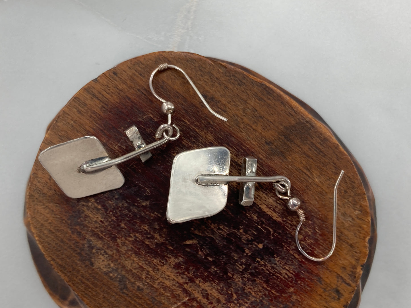 Rescued Pearl and Sterling Silver Earrings
