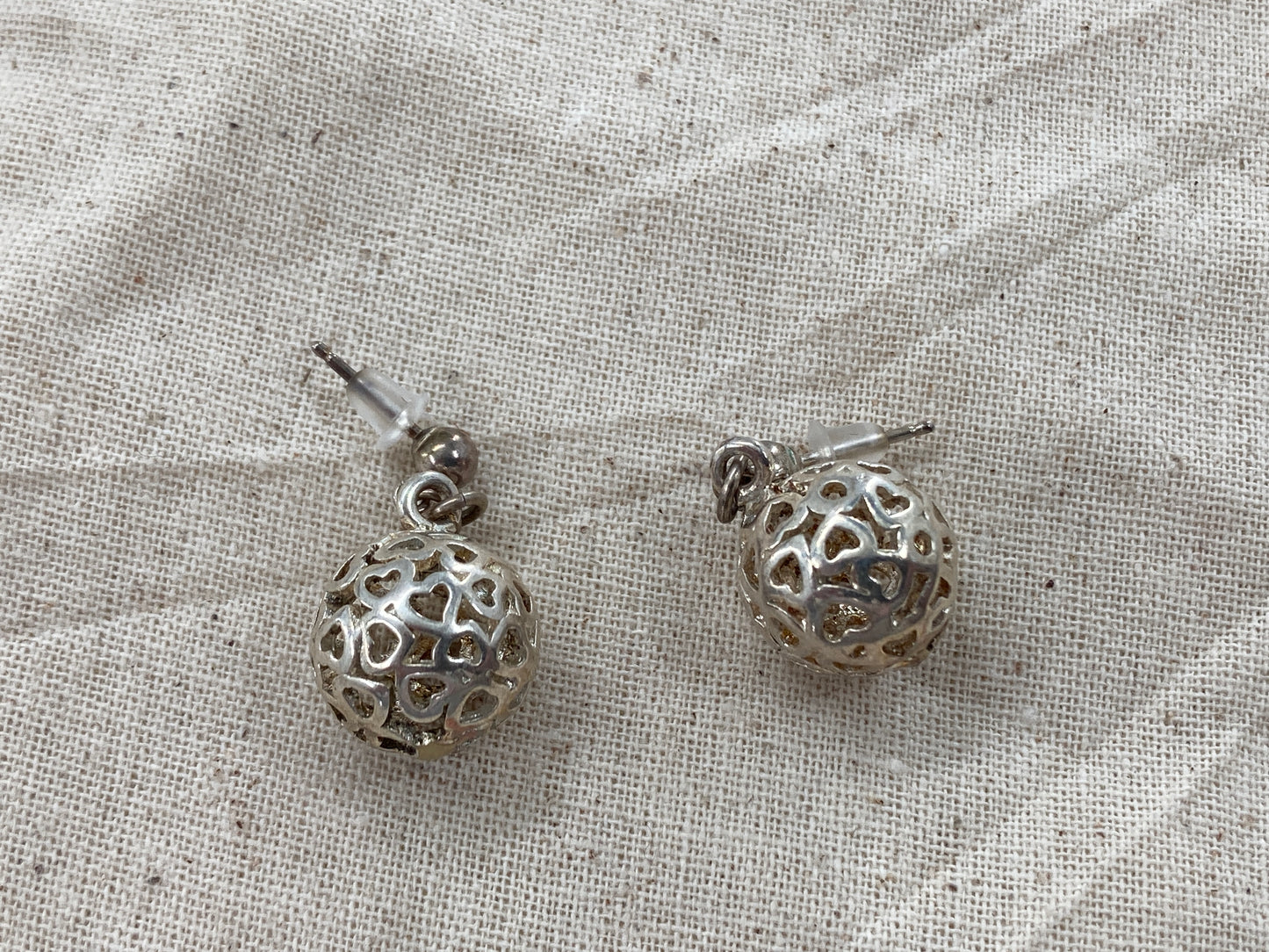 Cage of Love Post Earrings
