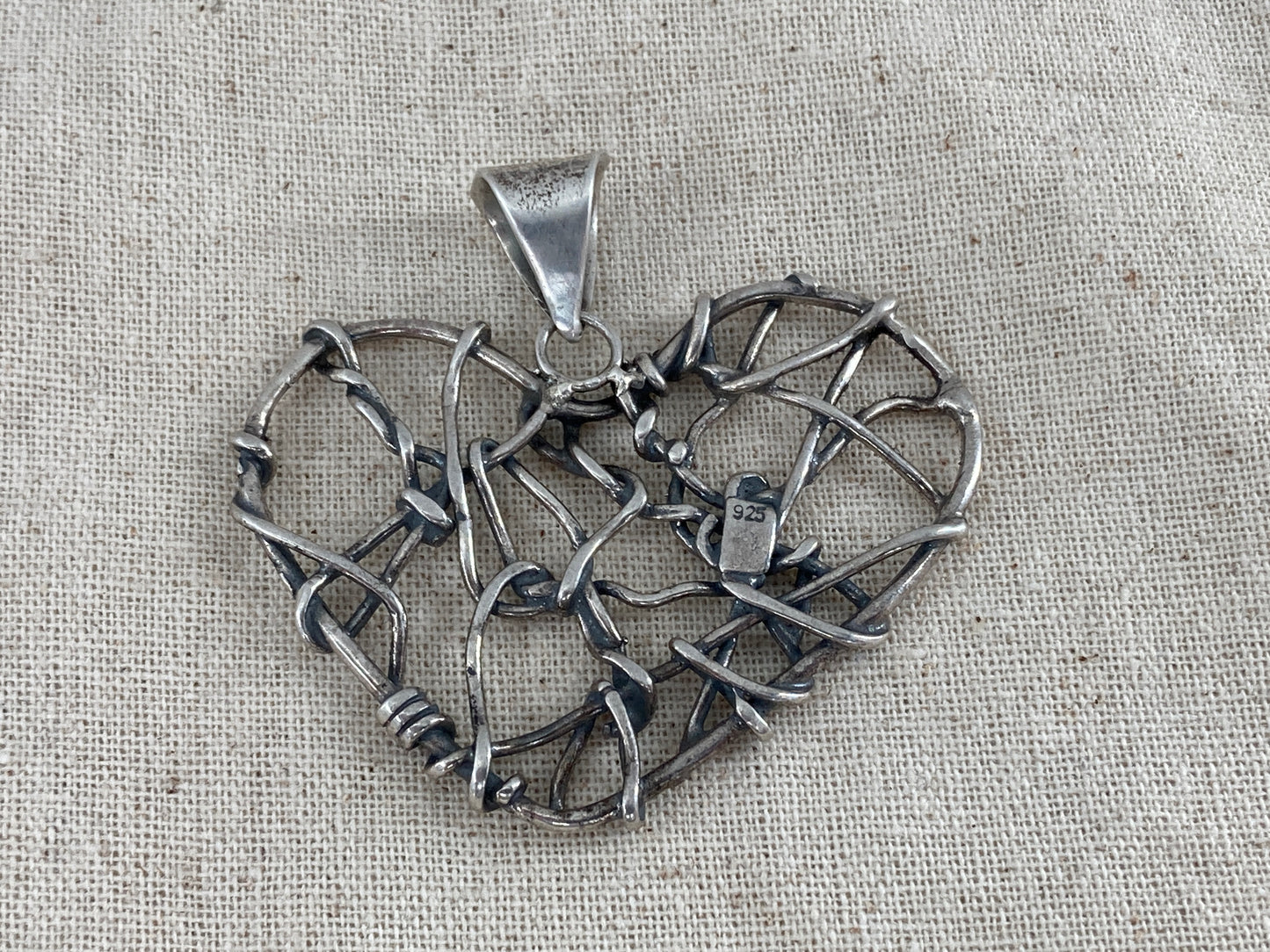 Sterling Silver Heart Pendant