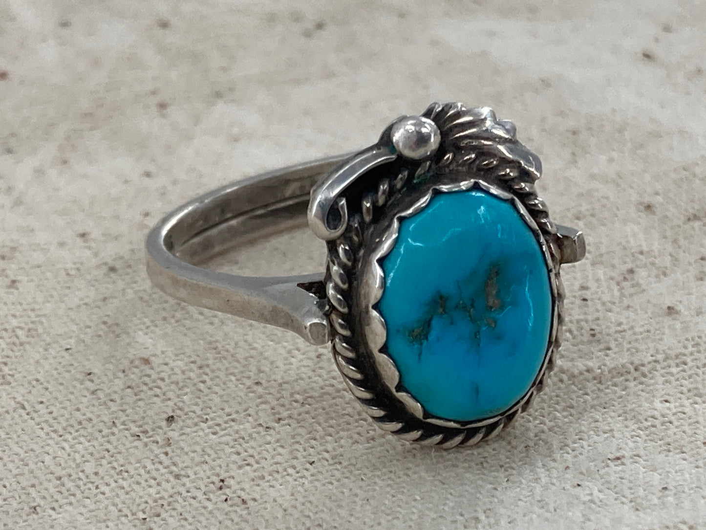 Adjustable Turquoise Ring