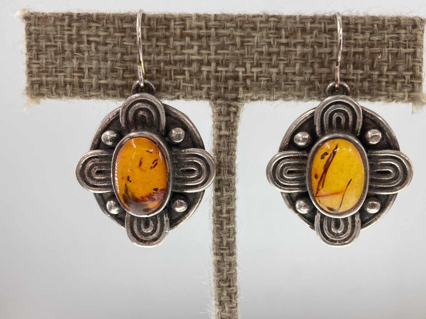 Baltic Amber Earrings #1