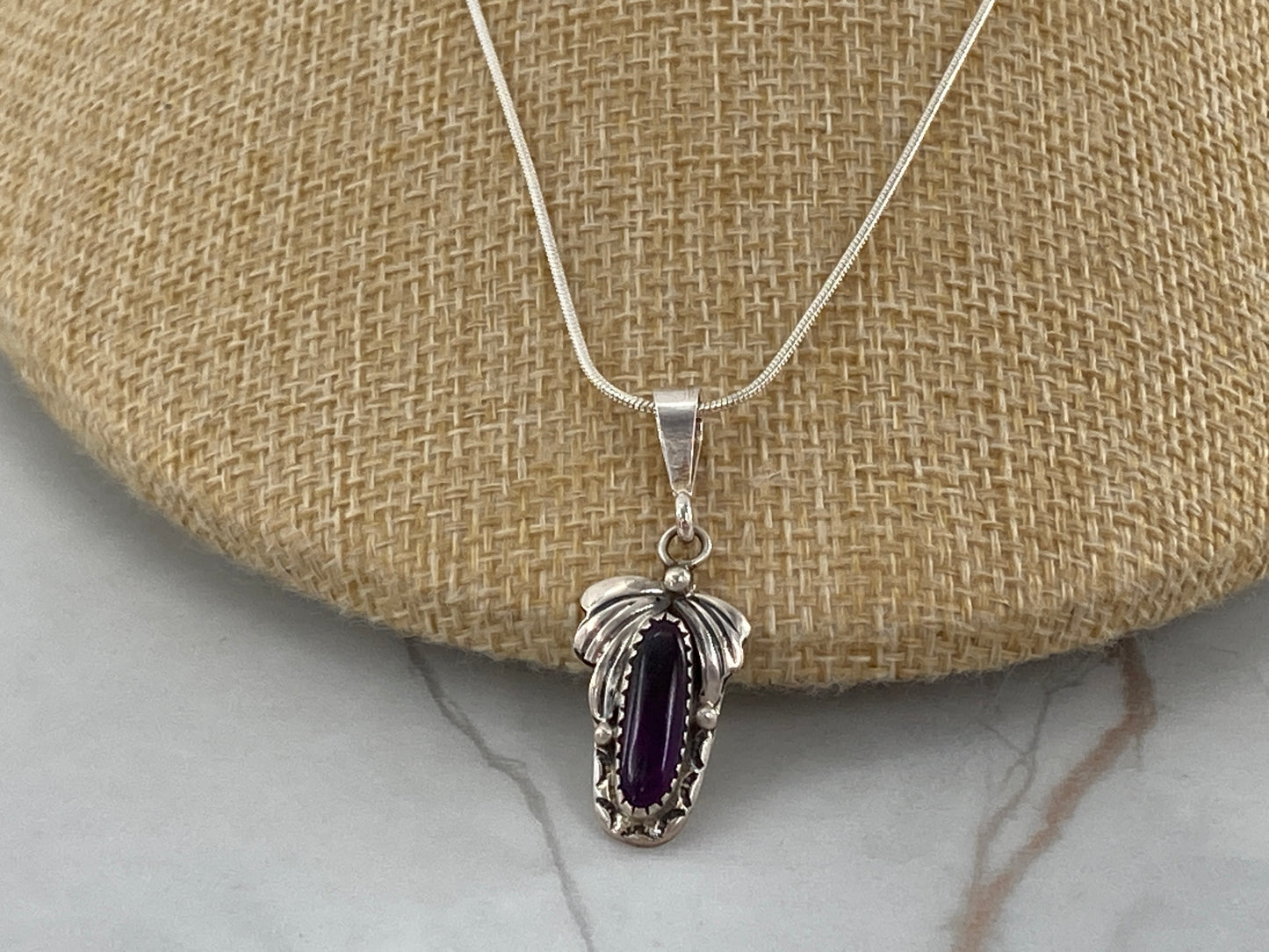 Deep Purple Sugilite Necklace