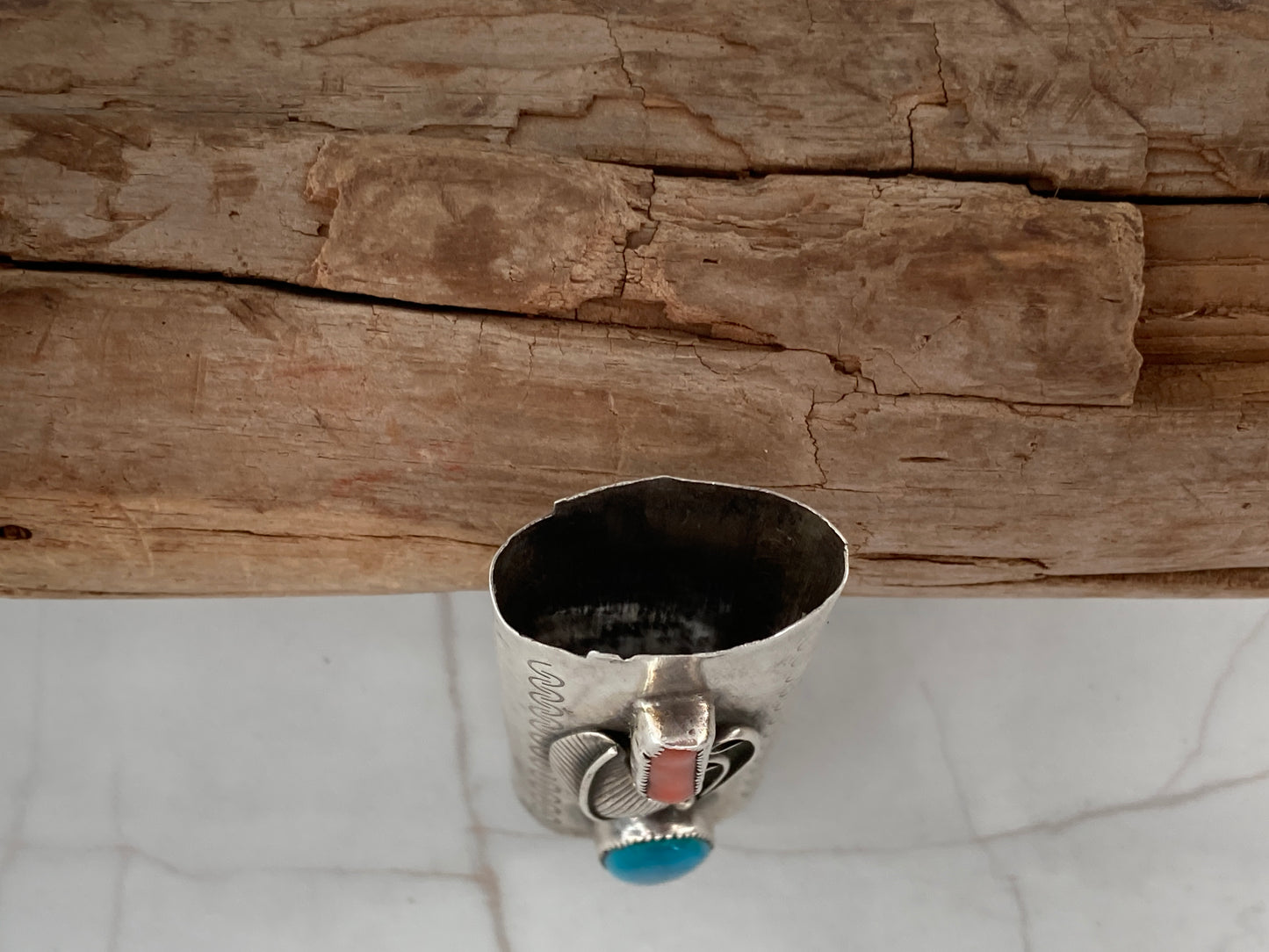 Coral & Turquoise Bic Lighter Case