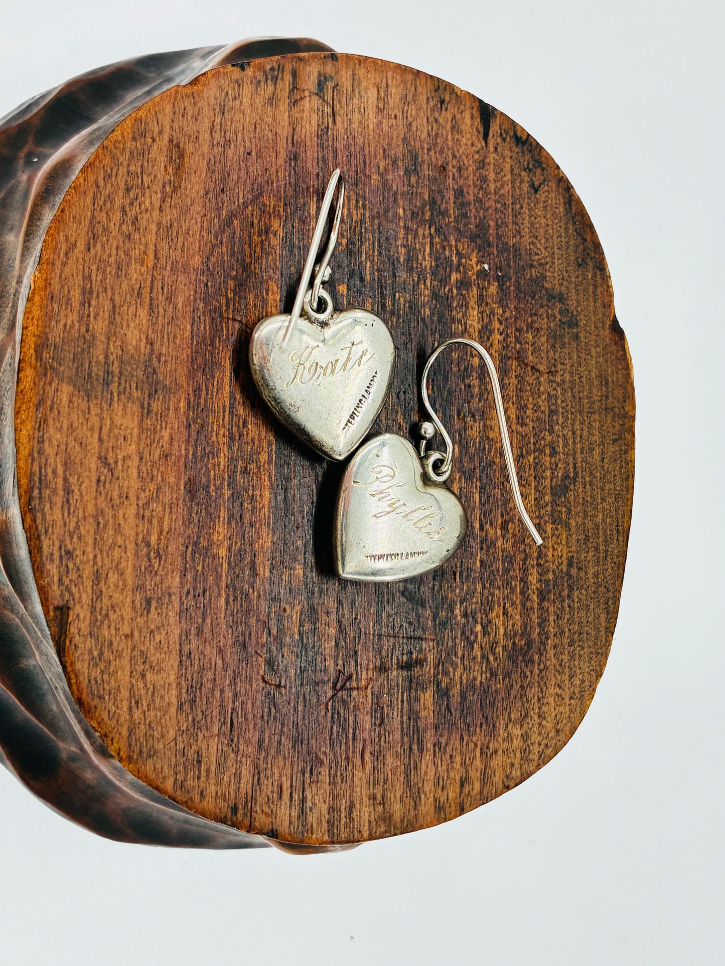 Phyllis & Kate Heart Earrings