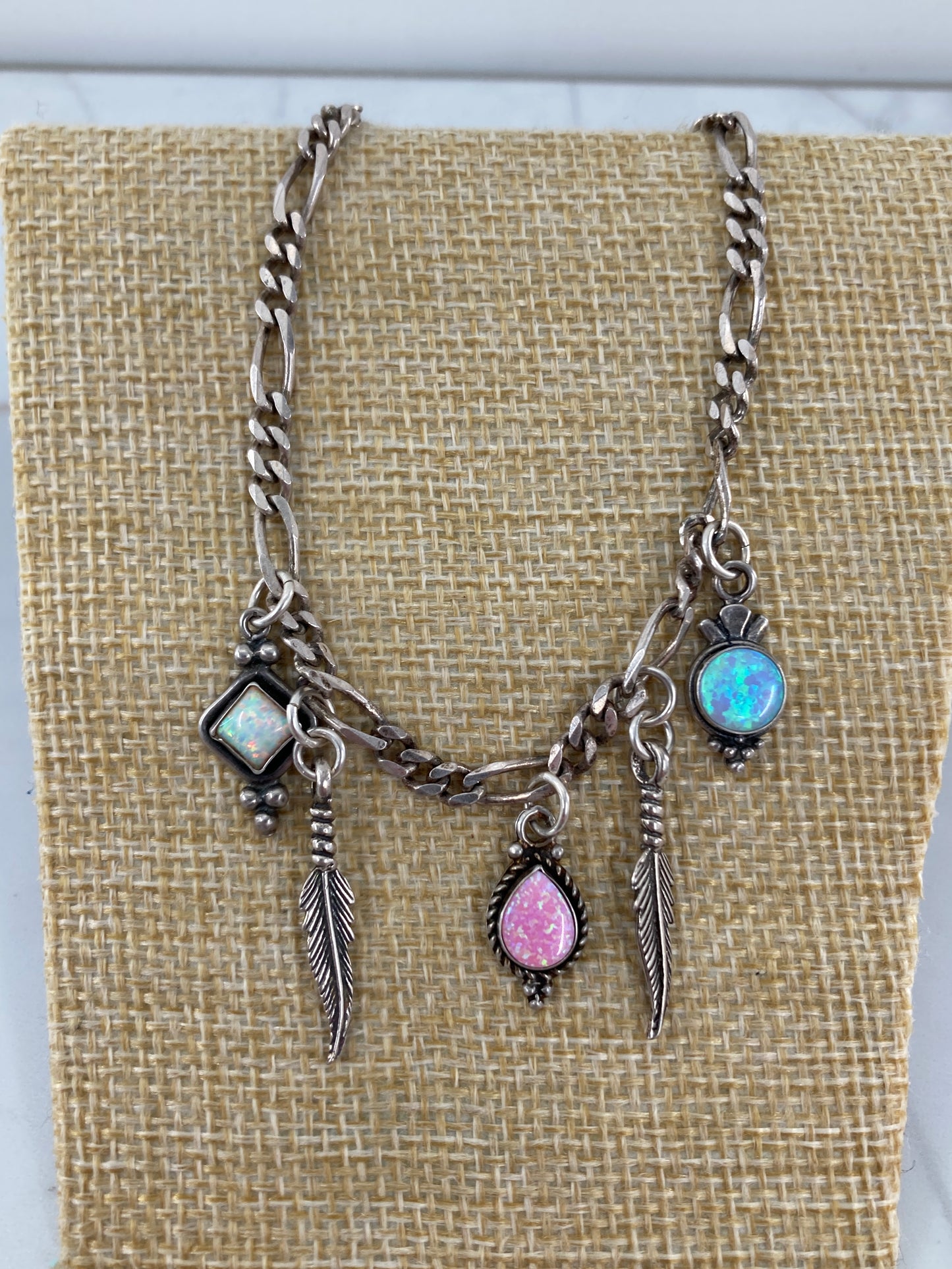 Opalite Charm Bracelet