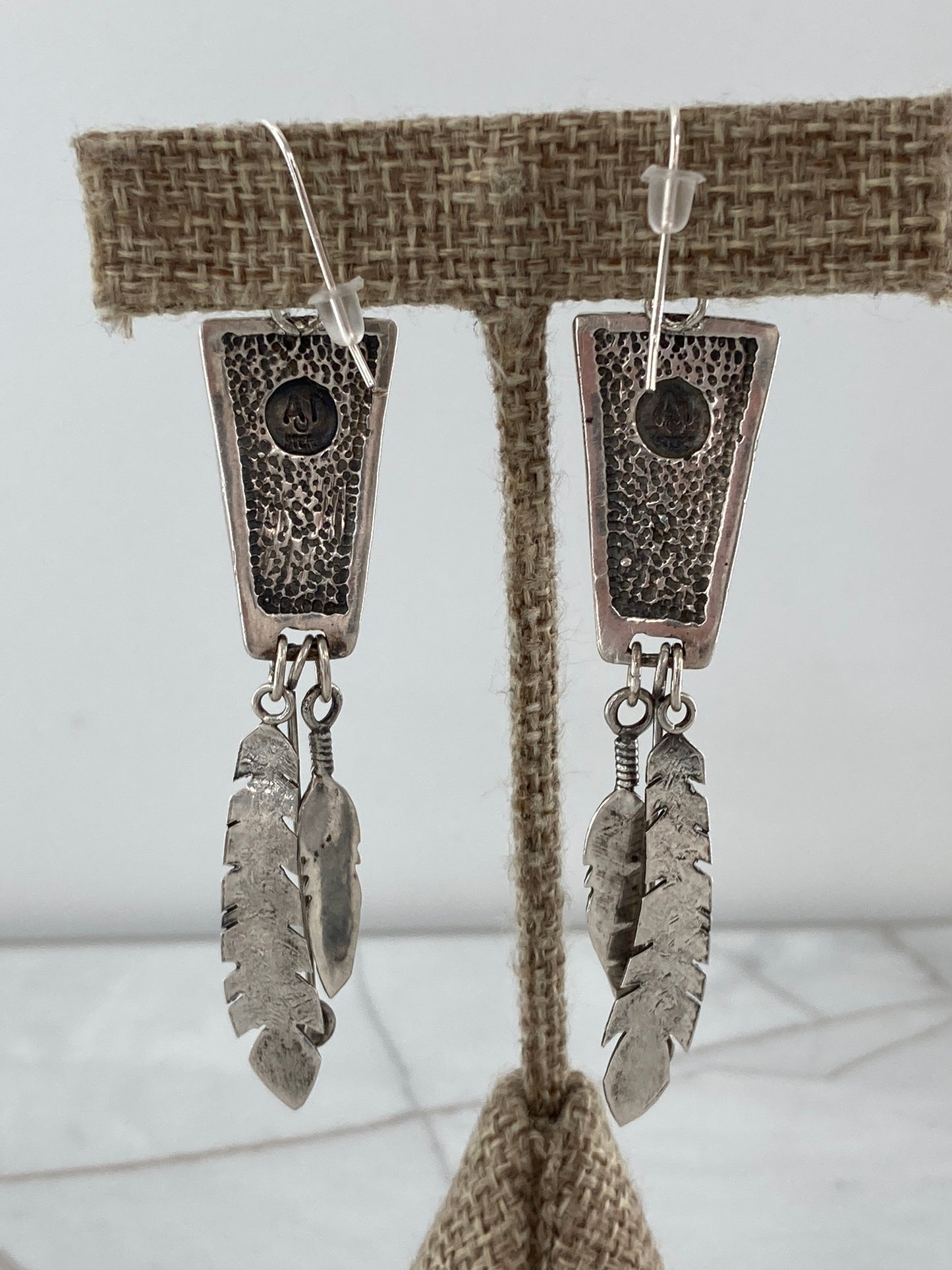 Sun Feather Tab-to-Fab Earrings
