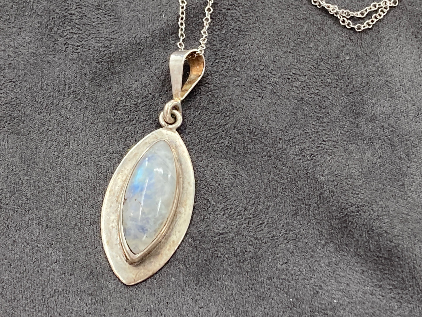 Over The Rainbow Moonstone Necklace