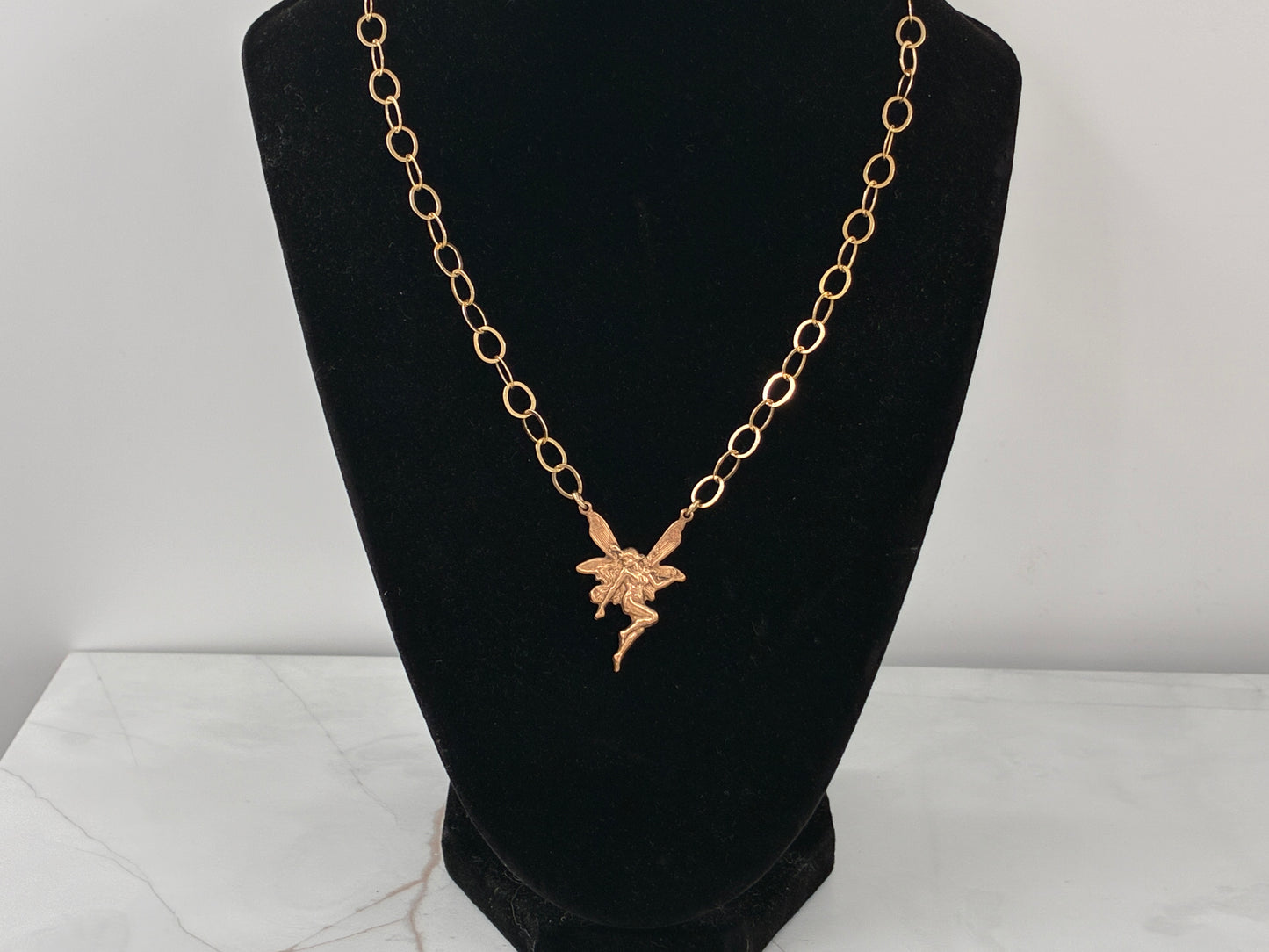 Brass Fairy Necklace
