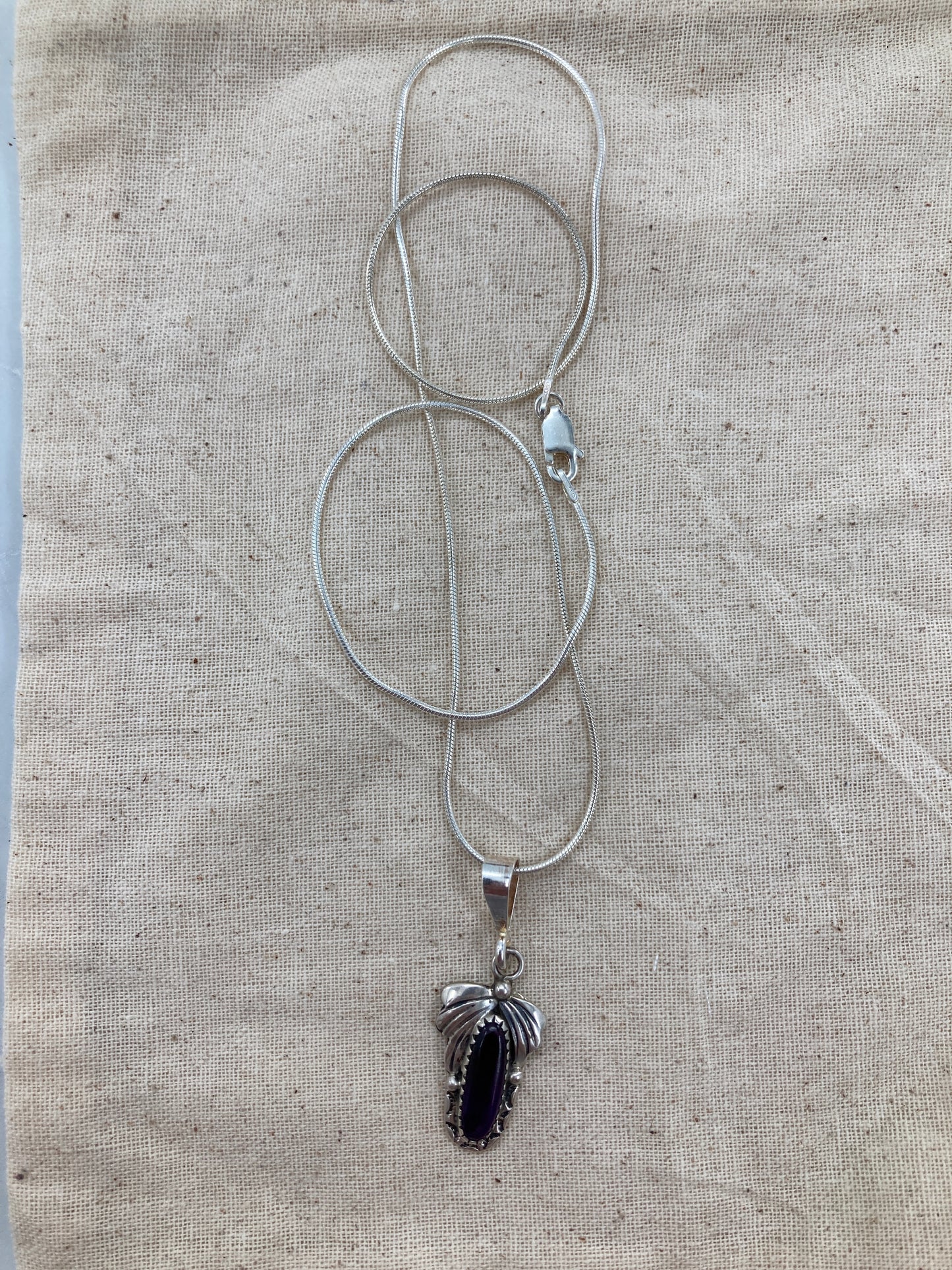 Deep Purple Sugilite Necklace