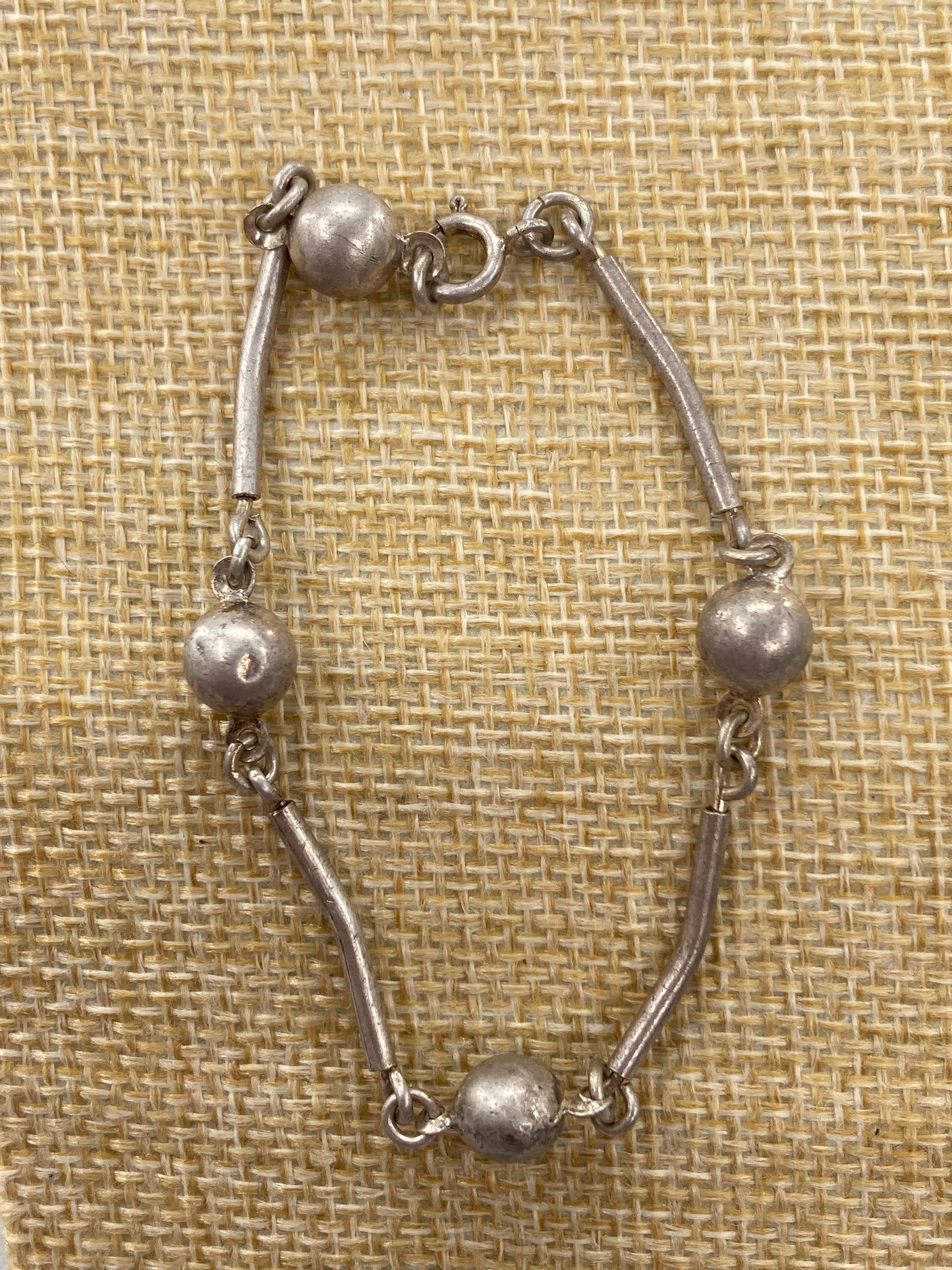 Balls of Sterling Bracelet