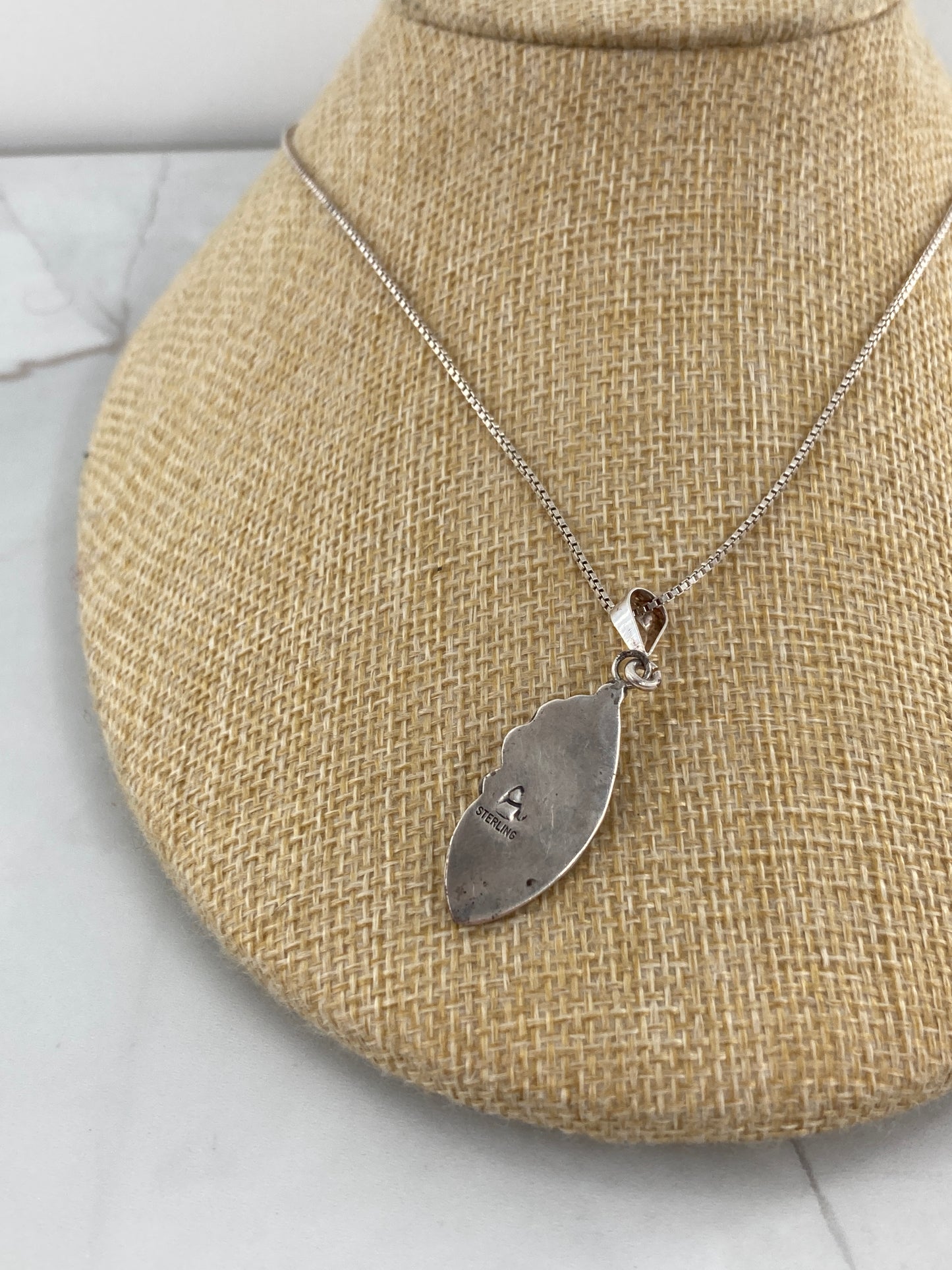 Navajo Leaf Work Necklace