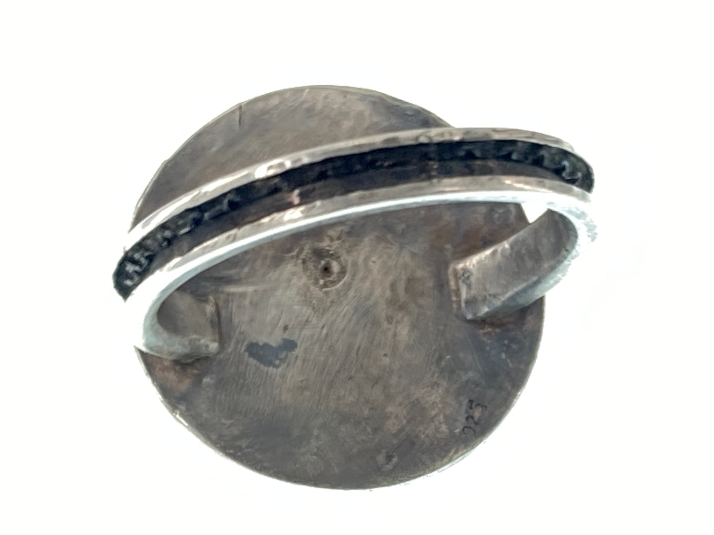Modernist Sterling Ring