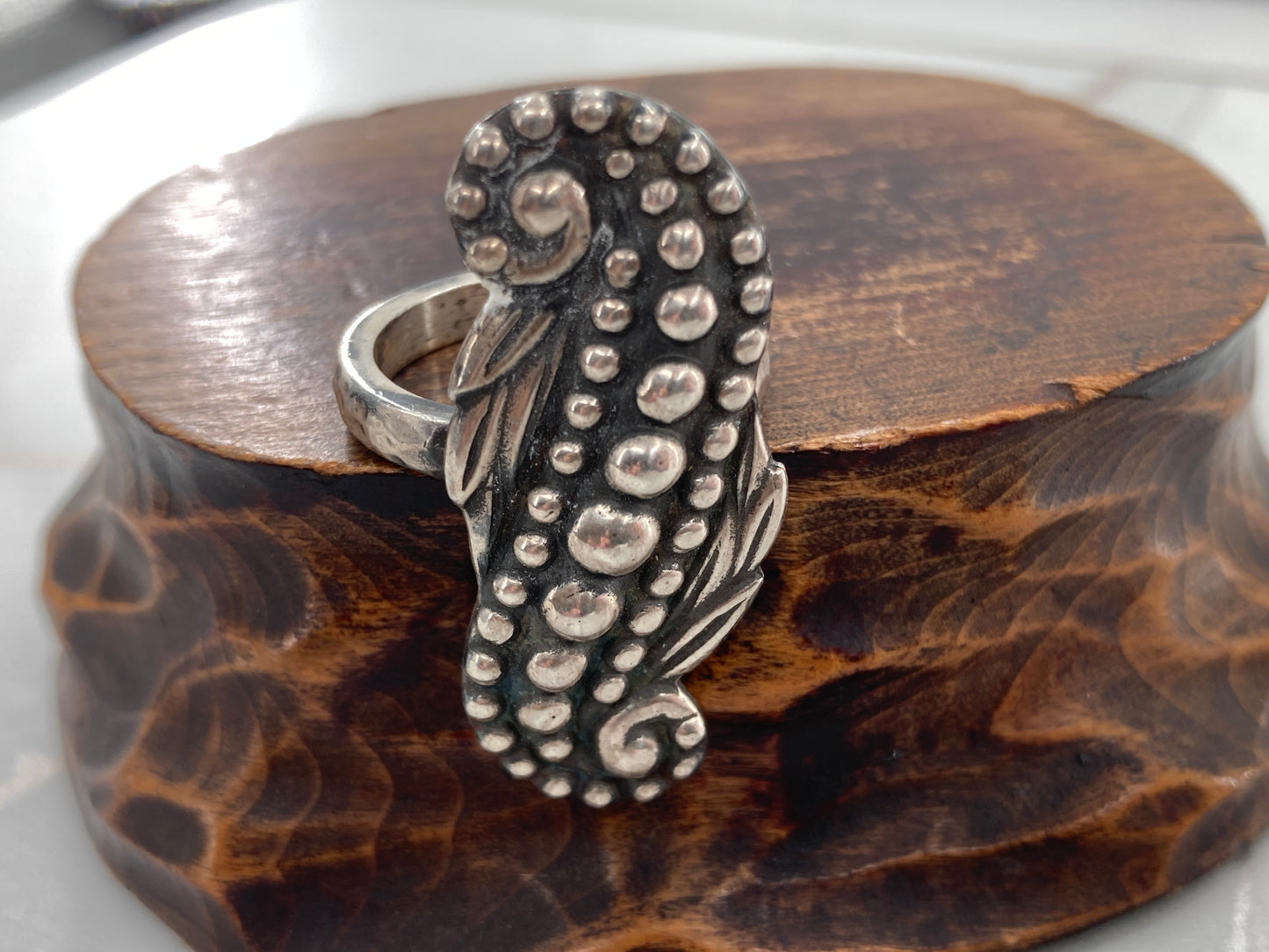 1970's Taxco Clip-on Reborn Ring