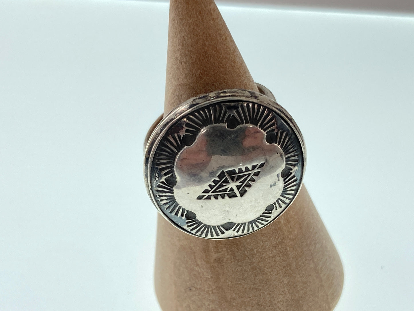 Southwest Button Ring