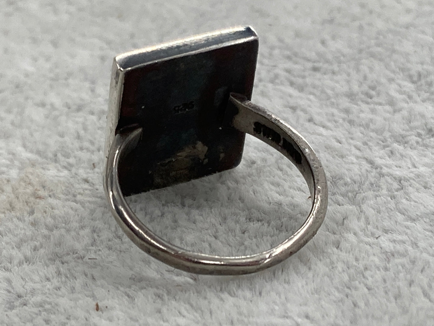 Sterling Silver Leaf Design Ring #1