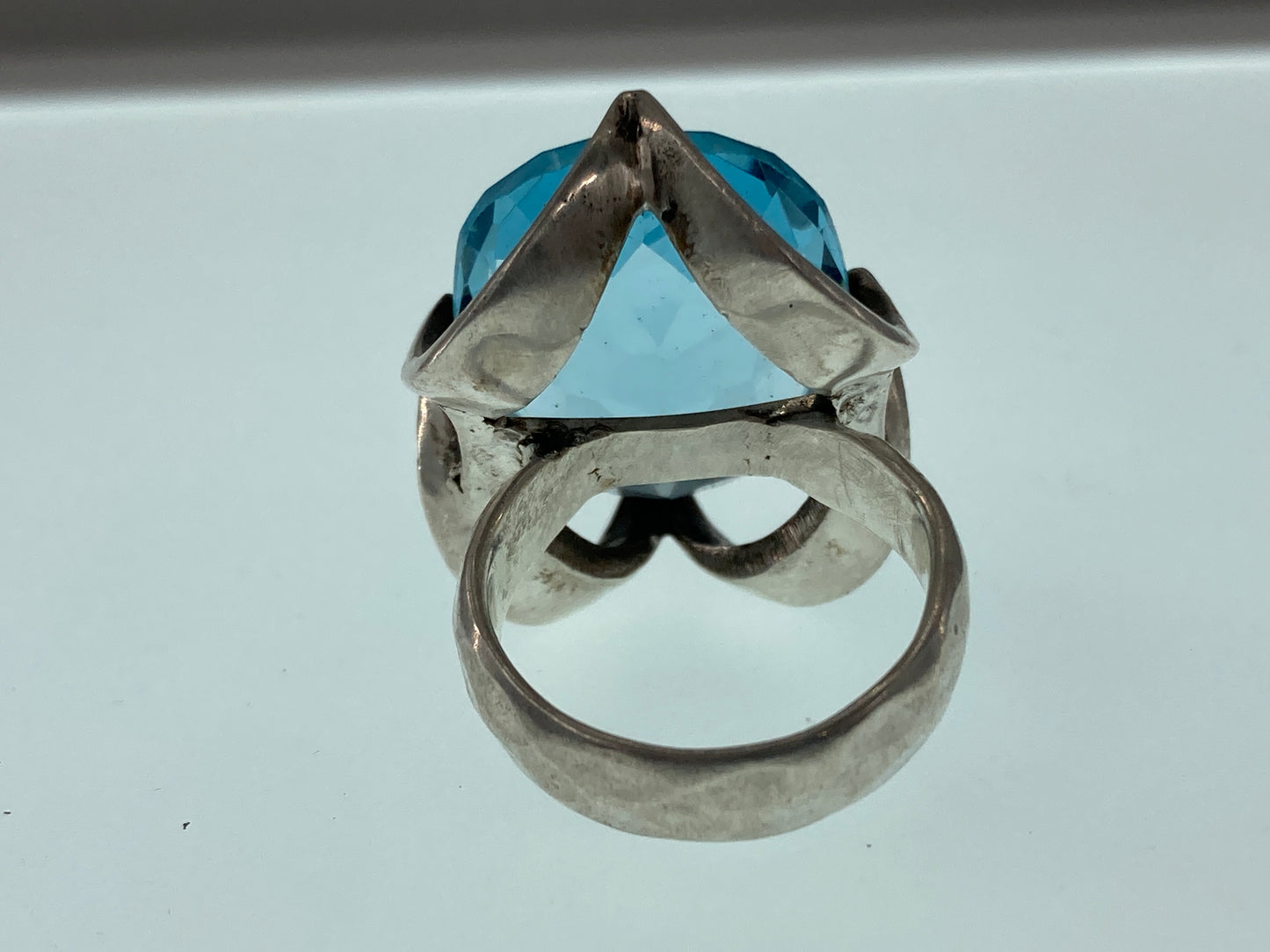 XL Blue Topaz Ring