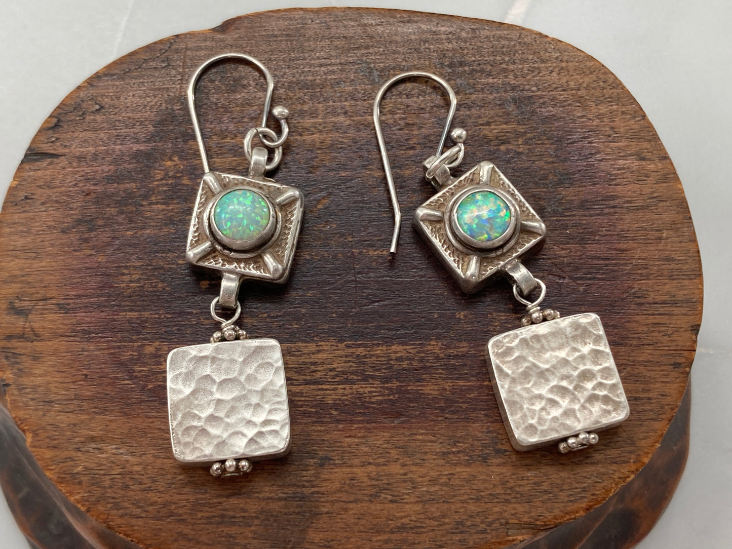 Square Opalite Earrings #2