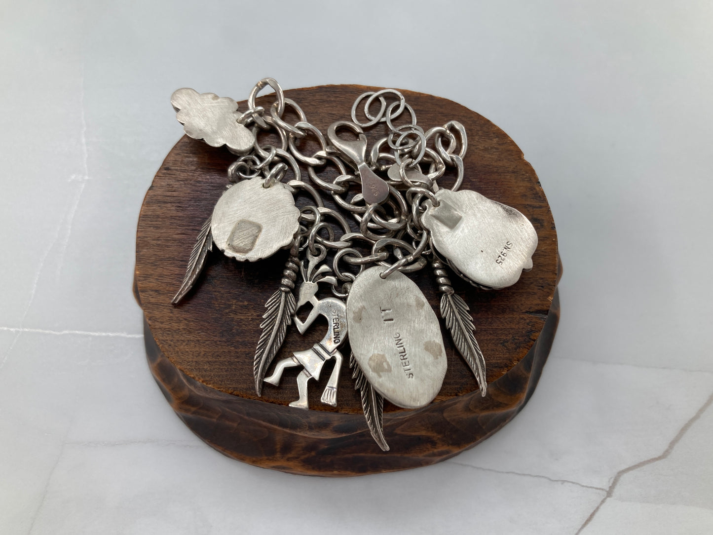 Malachite Charm Bracelet