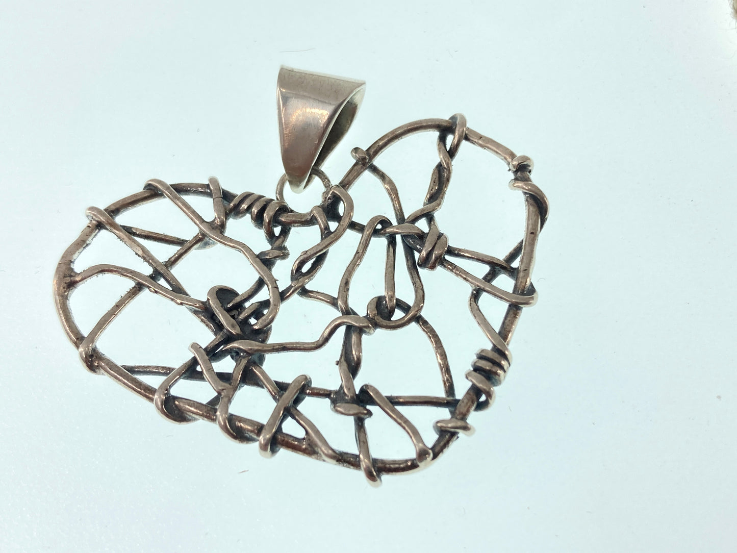 Sterling Silver Heart Pendant