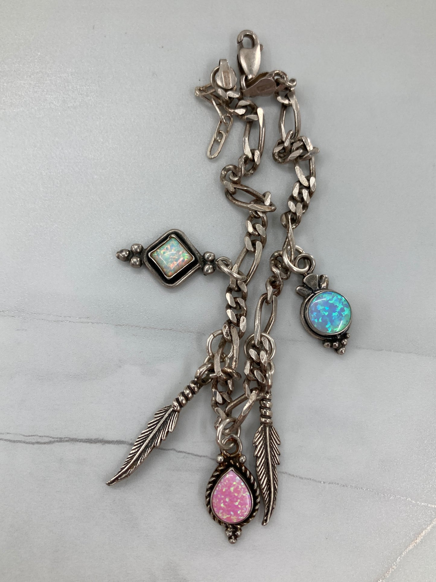 Opalite Charm Bracelet